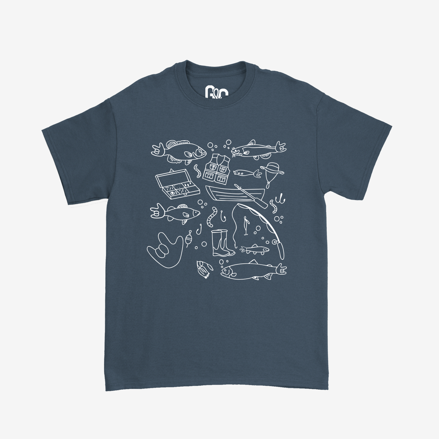 Fishing Doodle Tee