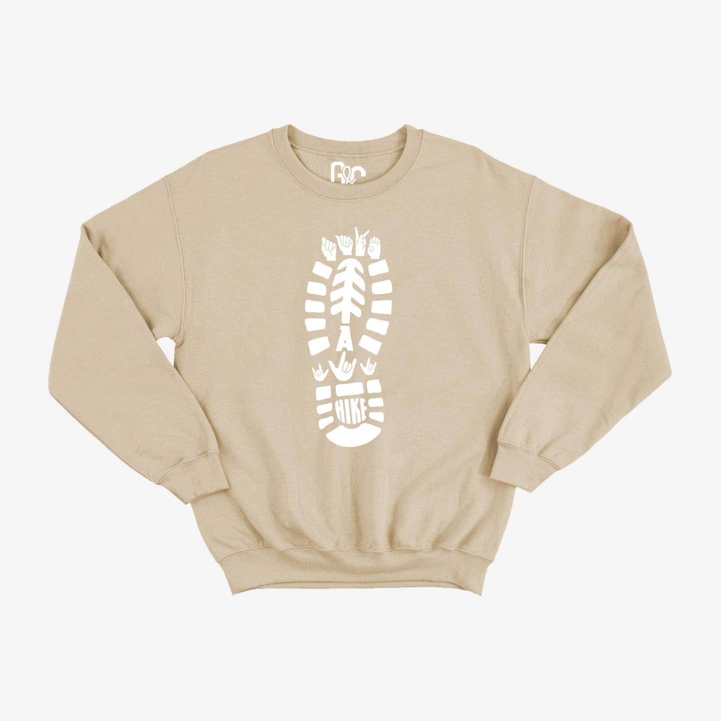 Take a hike Crewneck