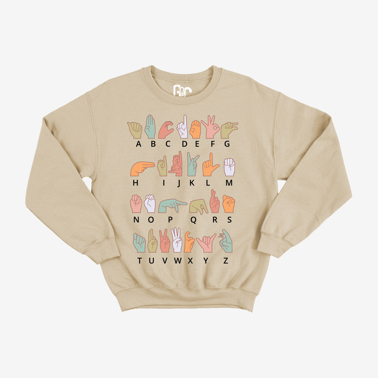 Sign Alphabet Crewneck