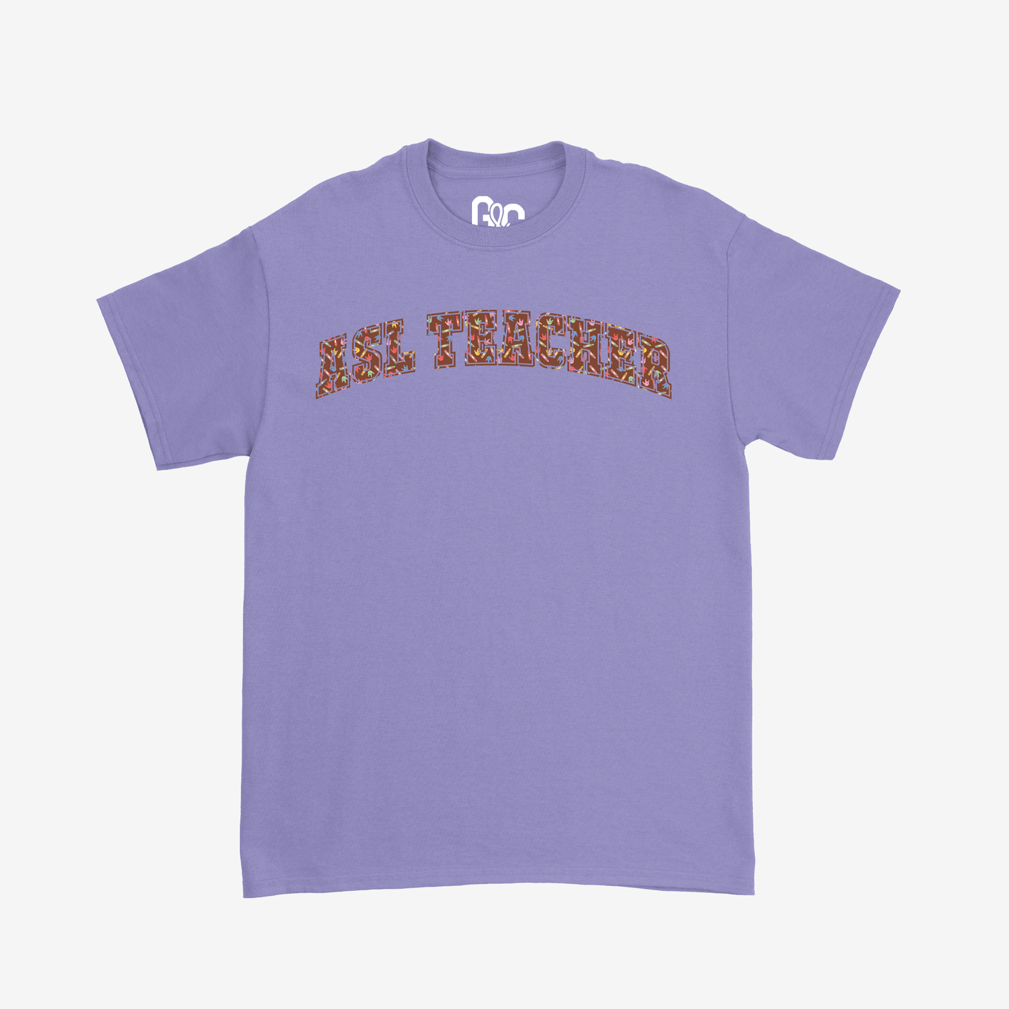 ASL Teacher Crayon Tee