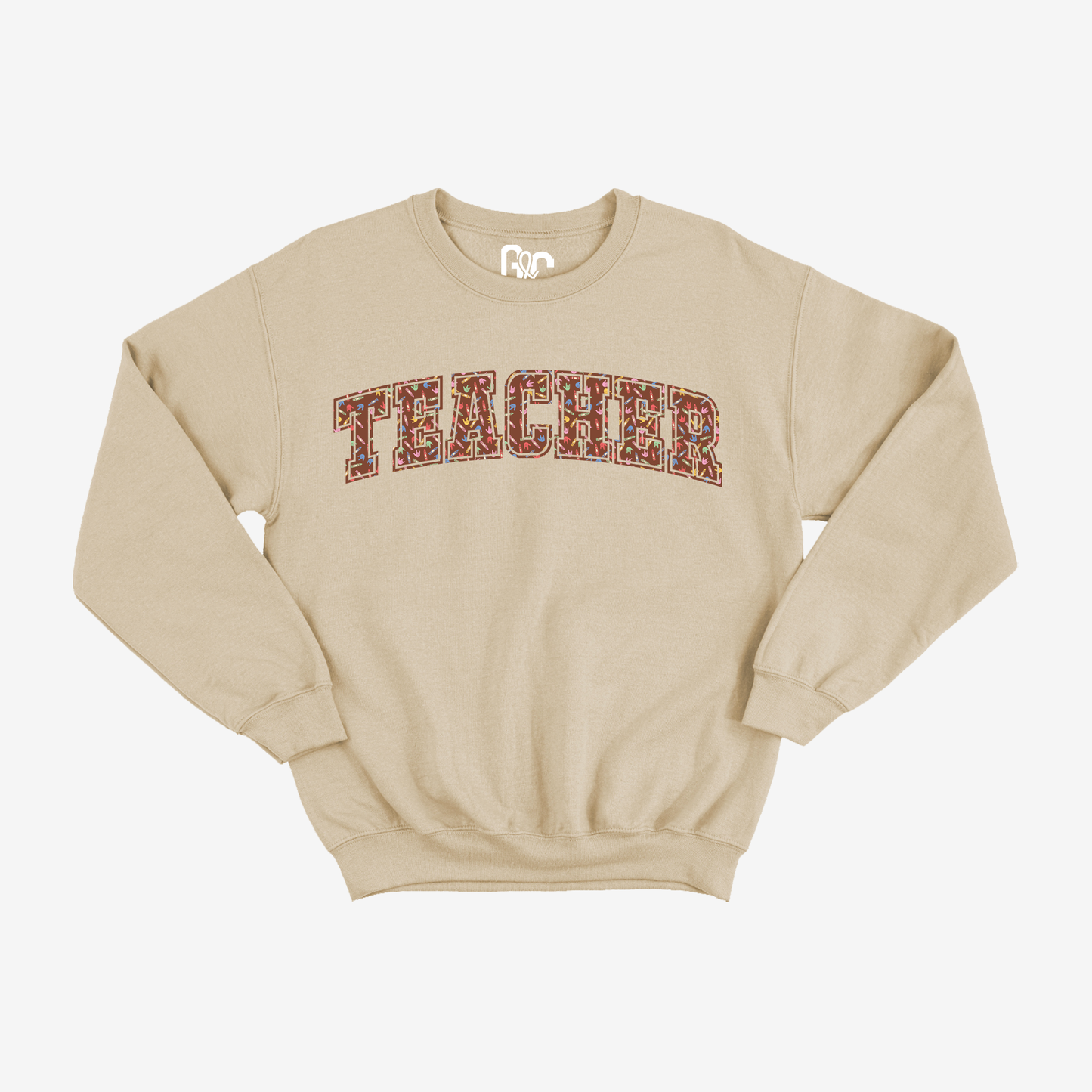 Teacher Crayon Crewneck