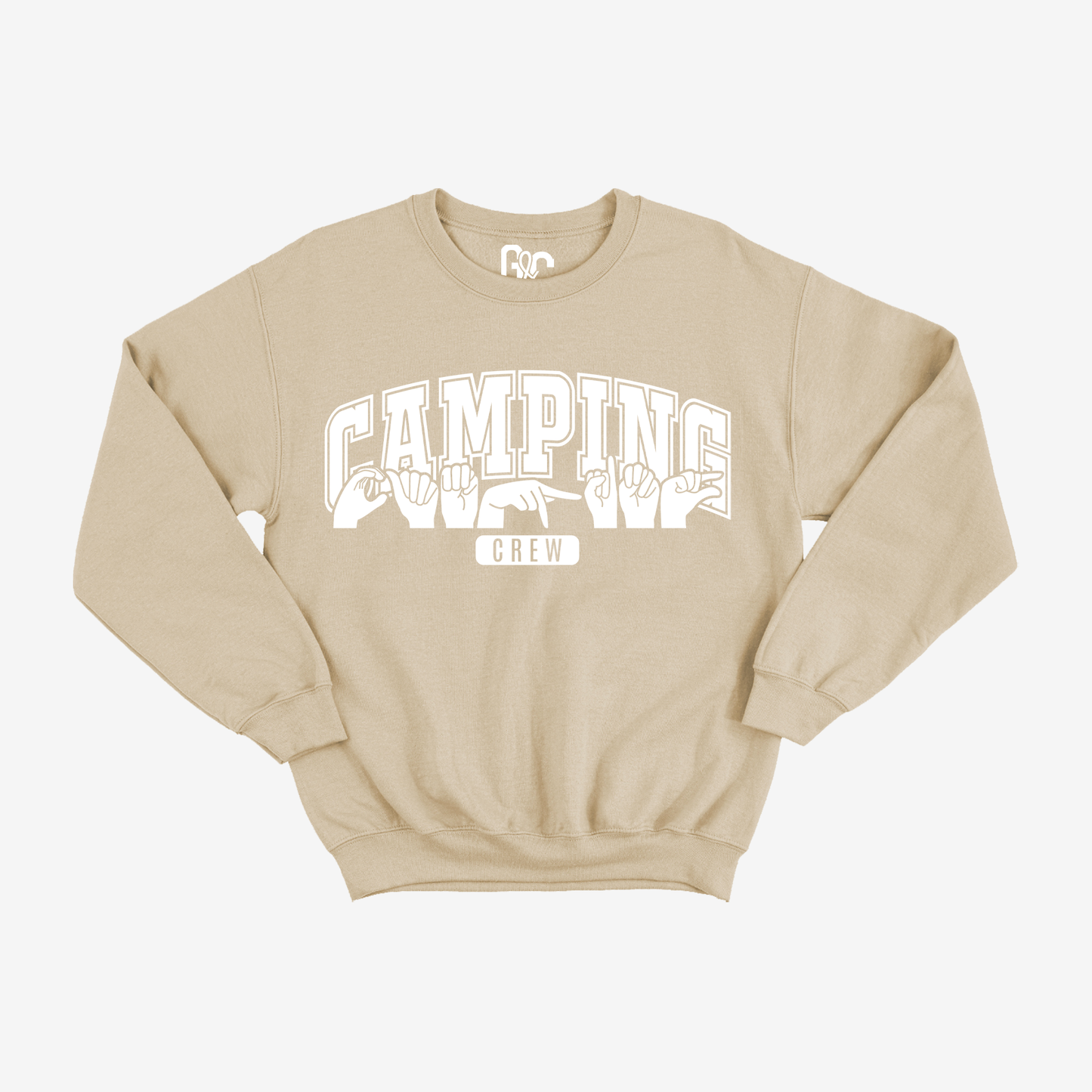 Camping crew Crewneck