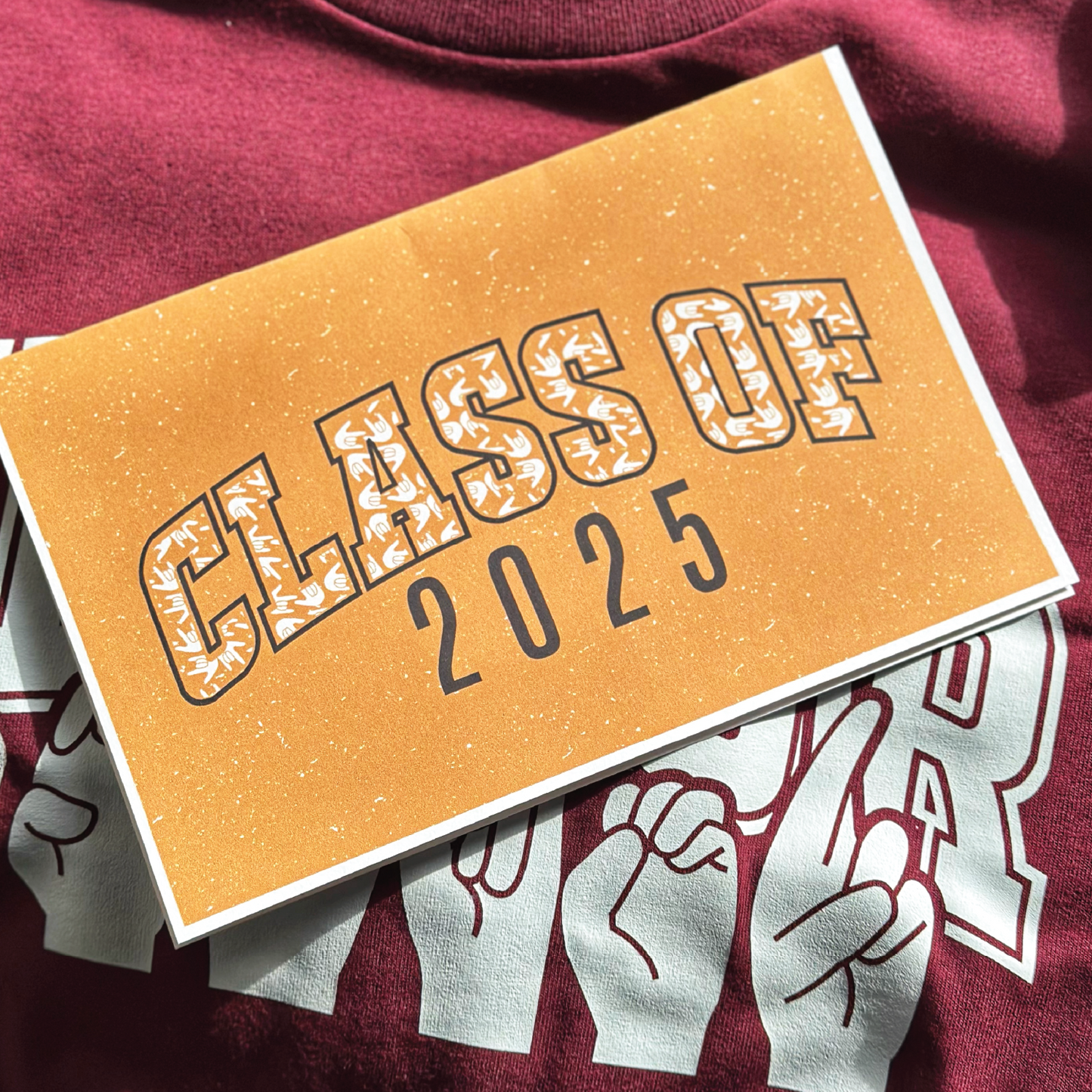 Class of 2025 ILY Card