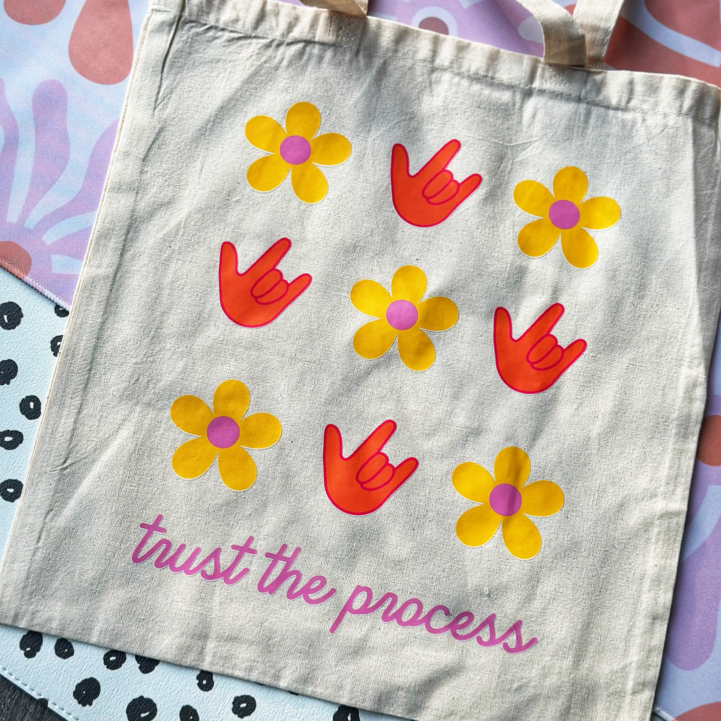 Trust the process Tote Bag