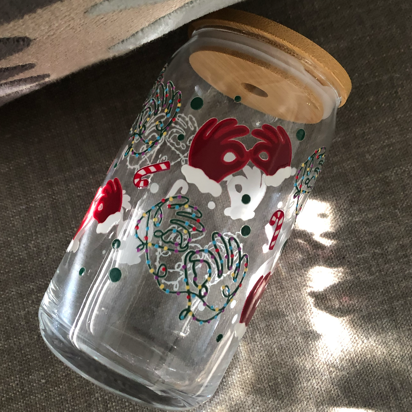 Santa Interpreter Beer Can