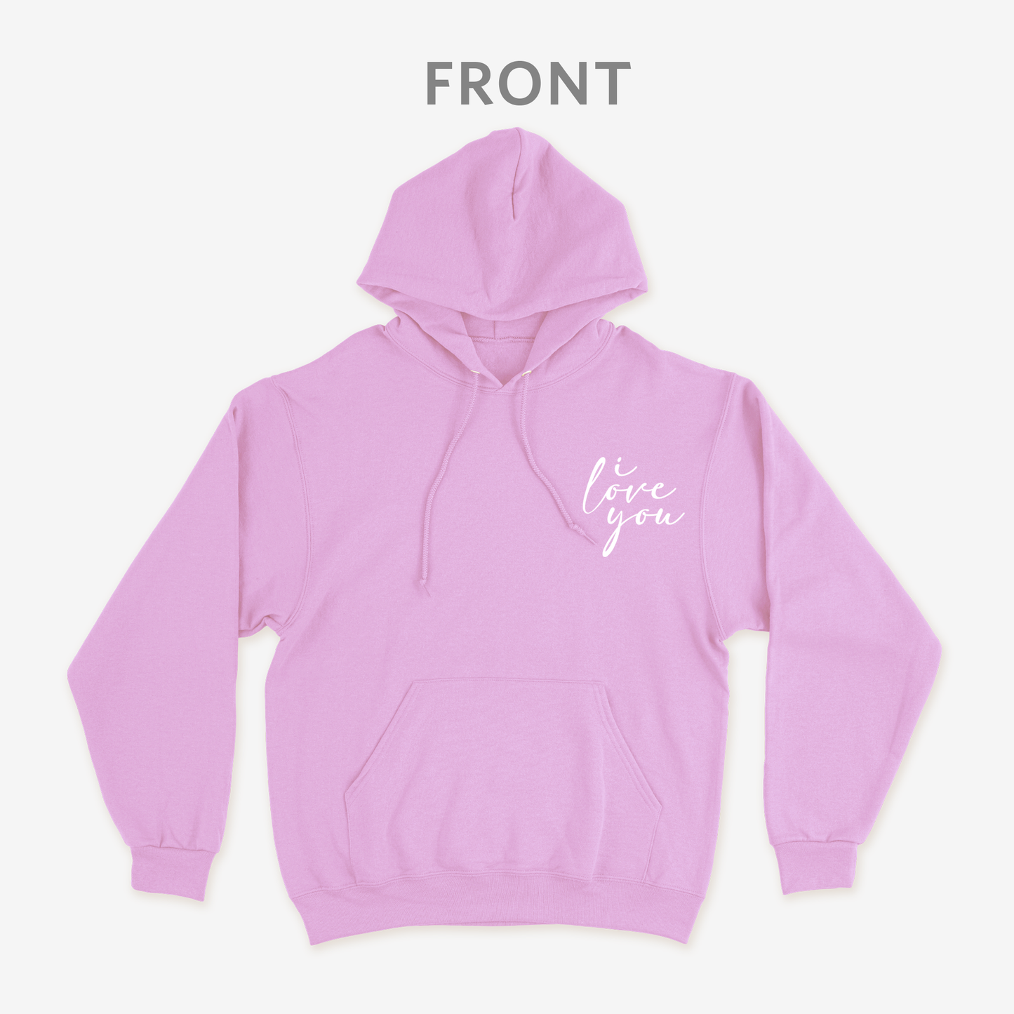 I Love You Youth Hoodie