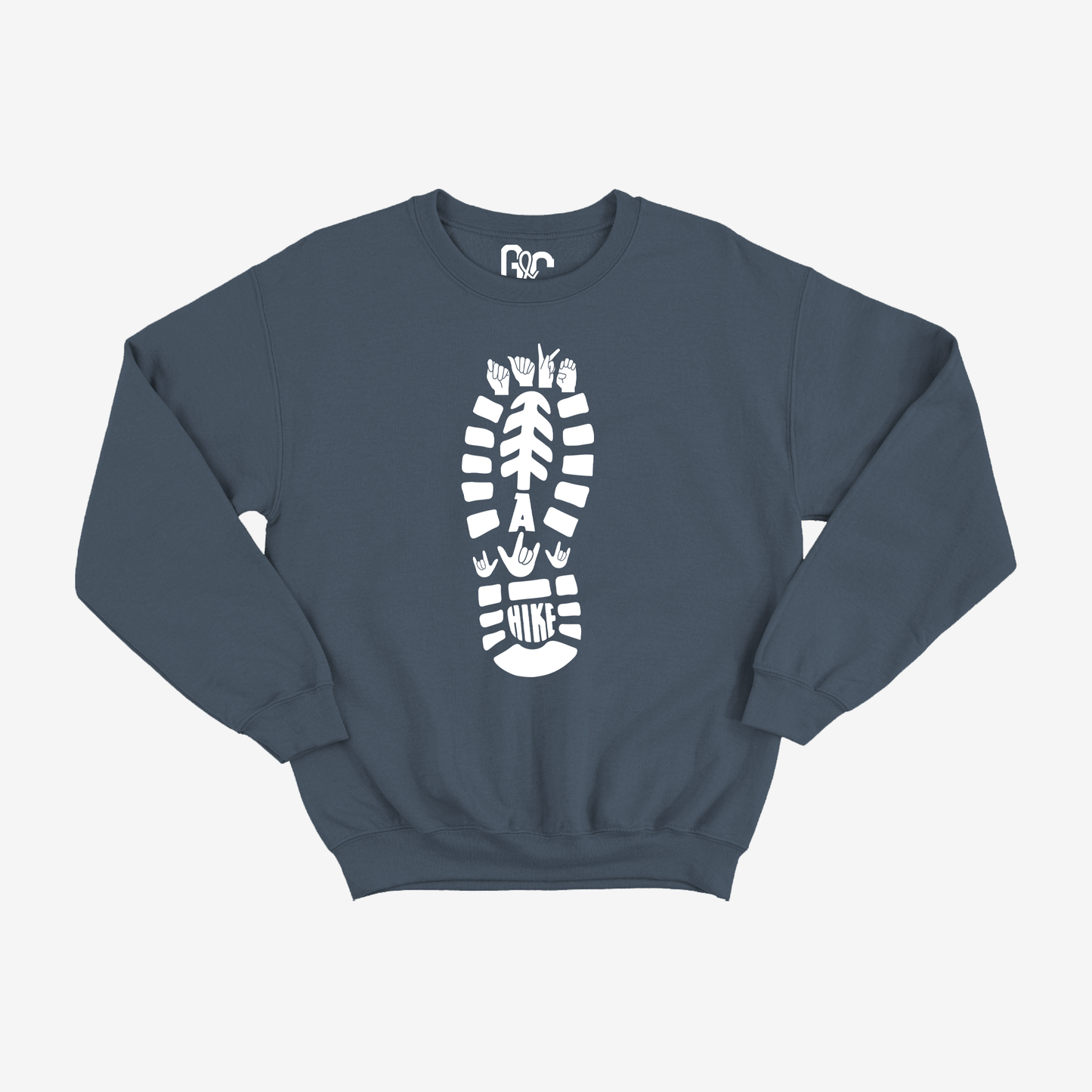 Take a hike Crewneck