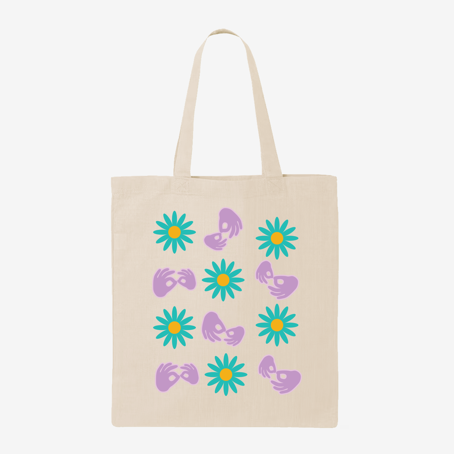 Interpreter & Flower Tote Bag