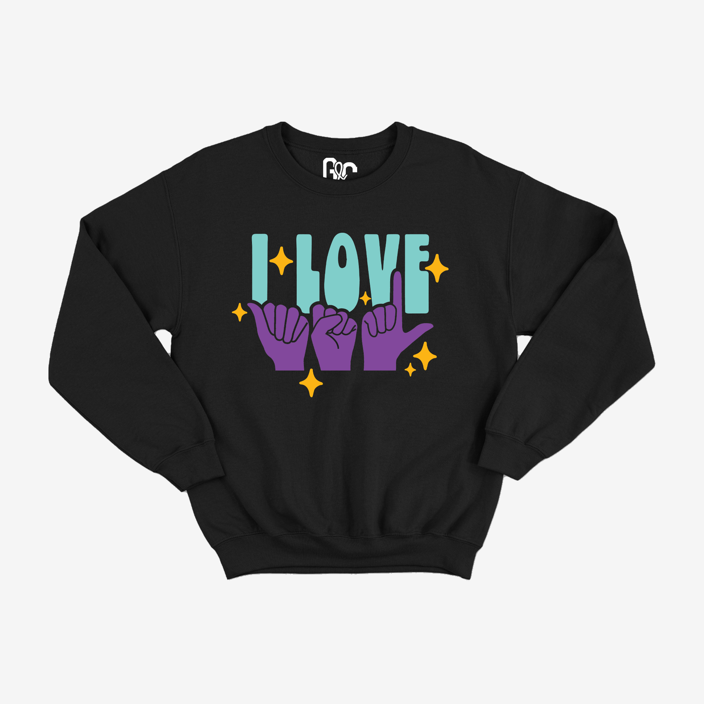 I love ASL Crewneck