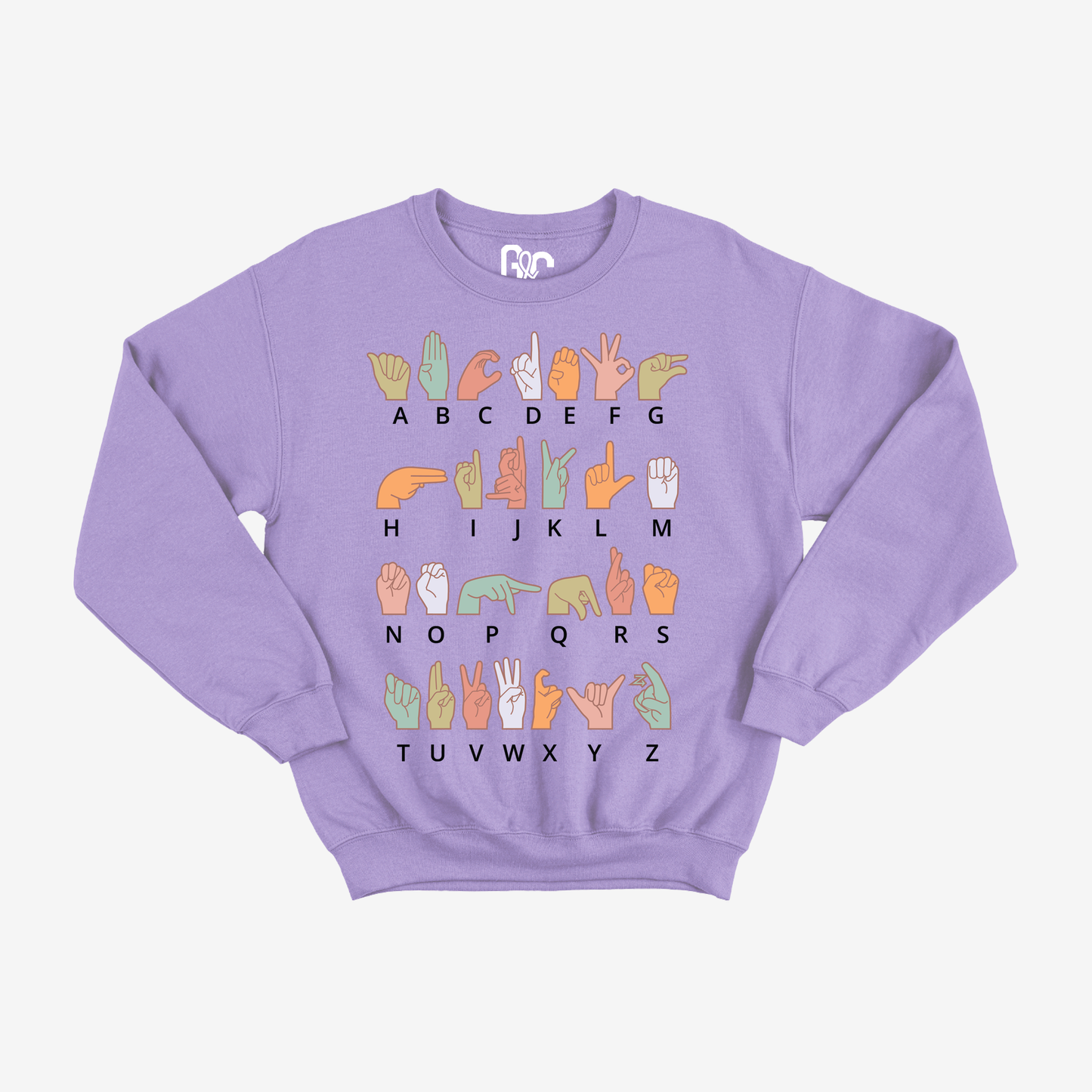 Sign Alphabet Crewneck