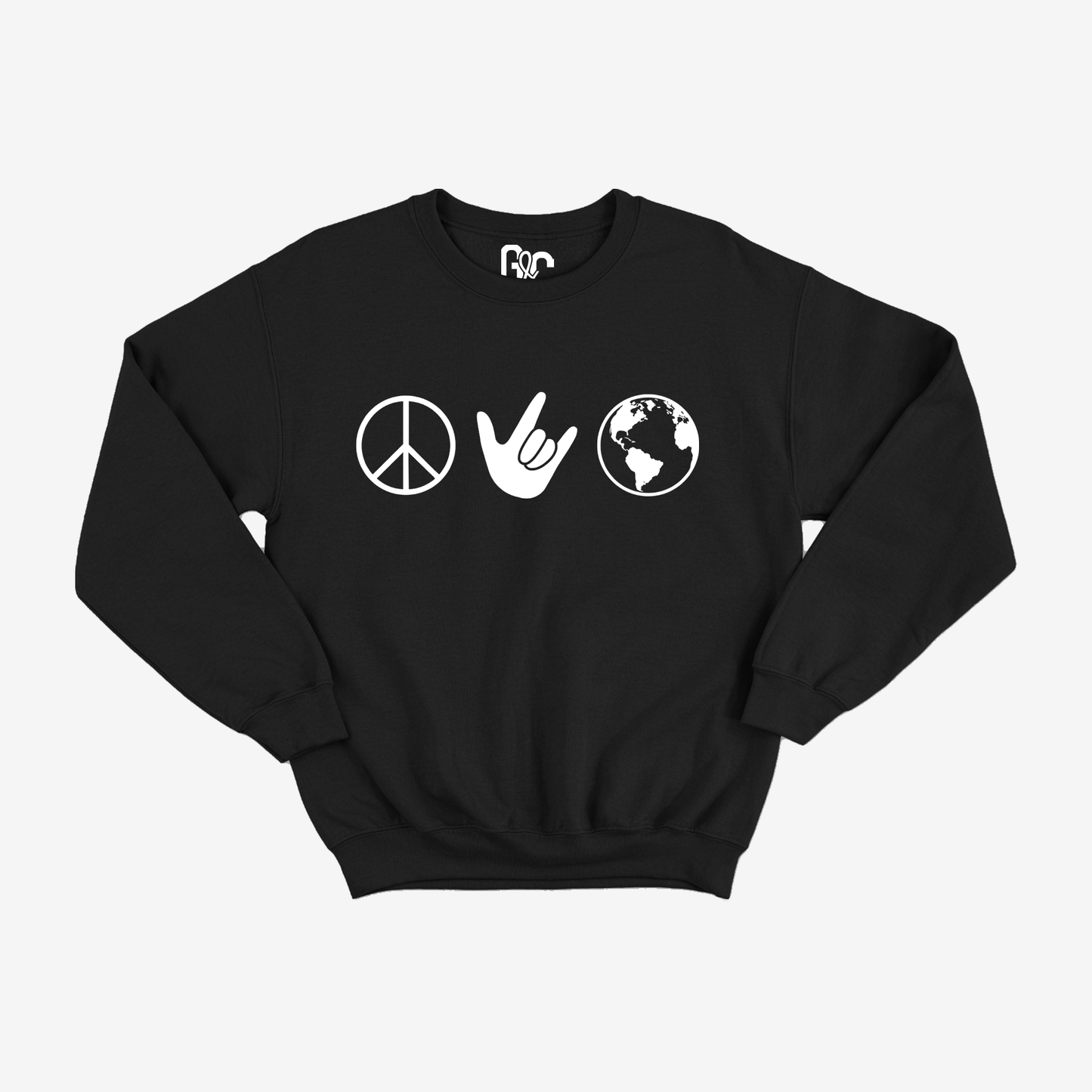 Peace ILY Crewneck
