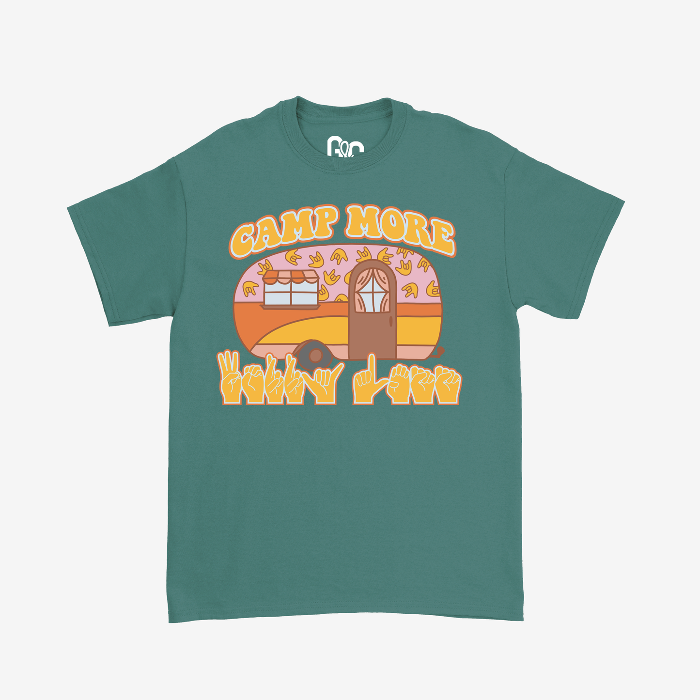 Camp More Worry less Tee