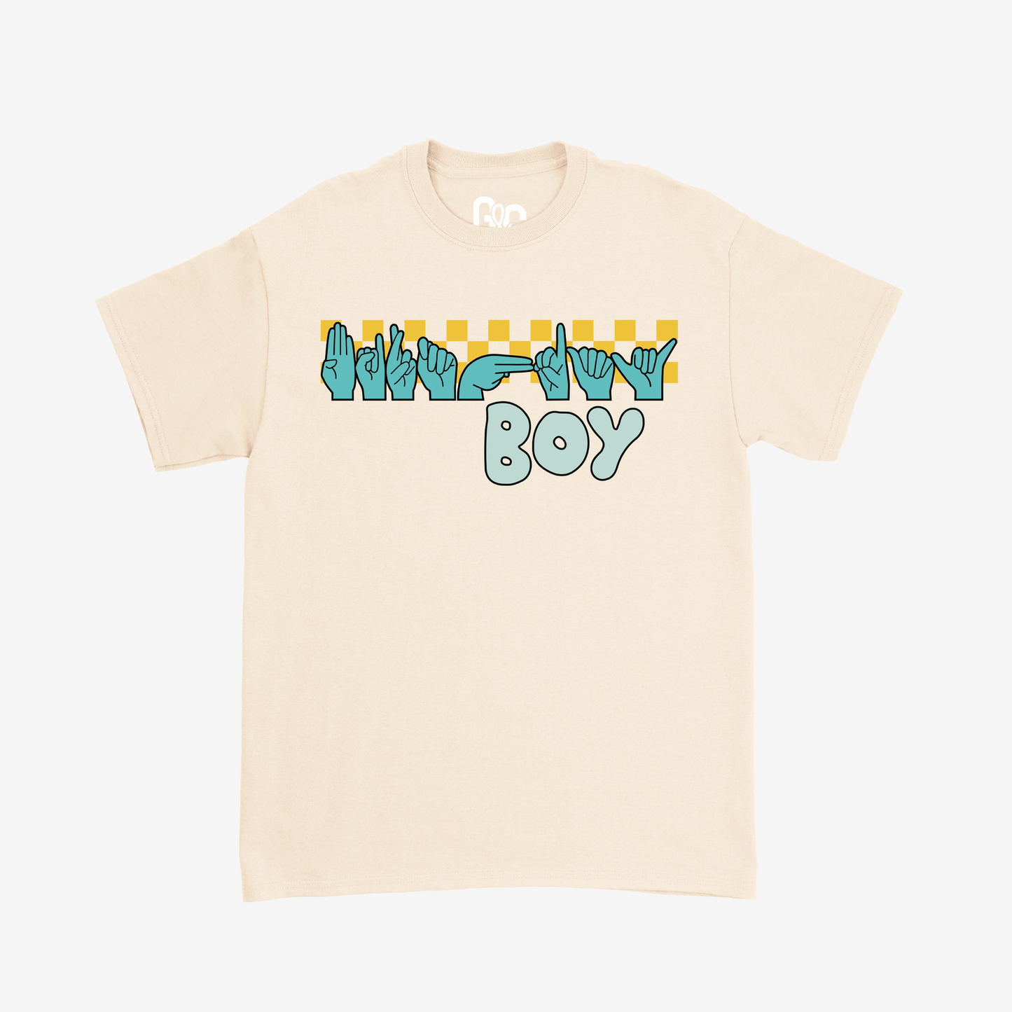 Checkered Birthday Boy Youth Tee