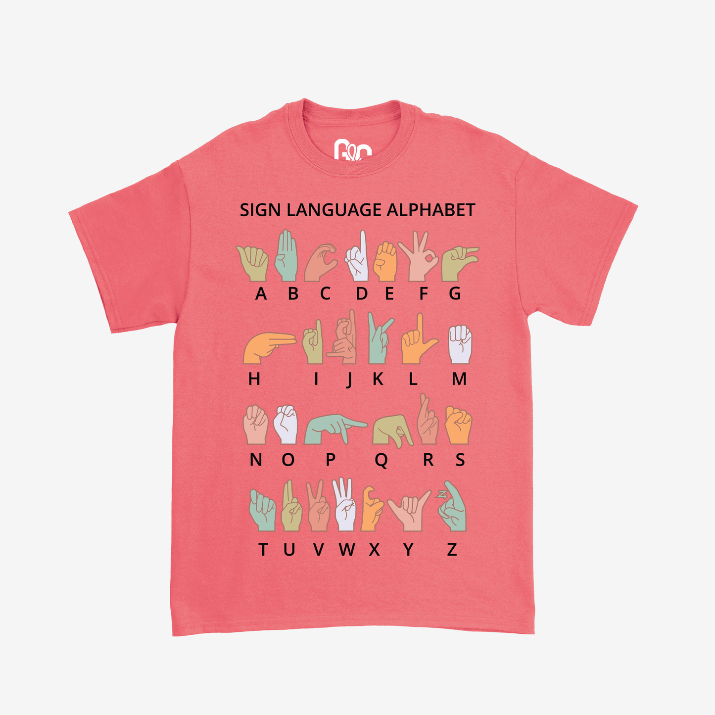 Sign Your ABCs ASL Tee