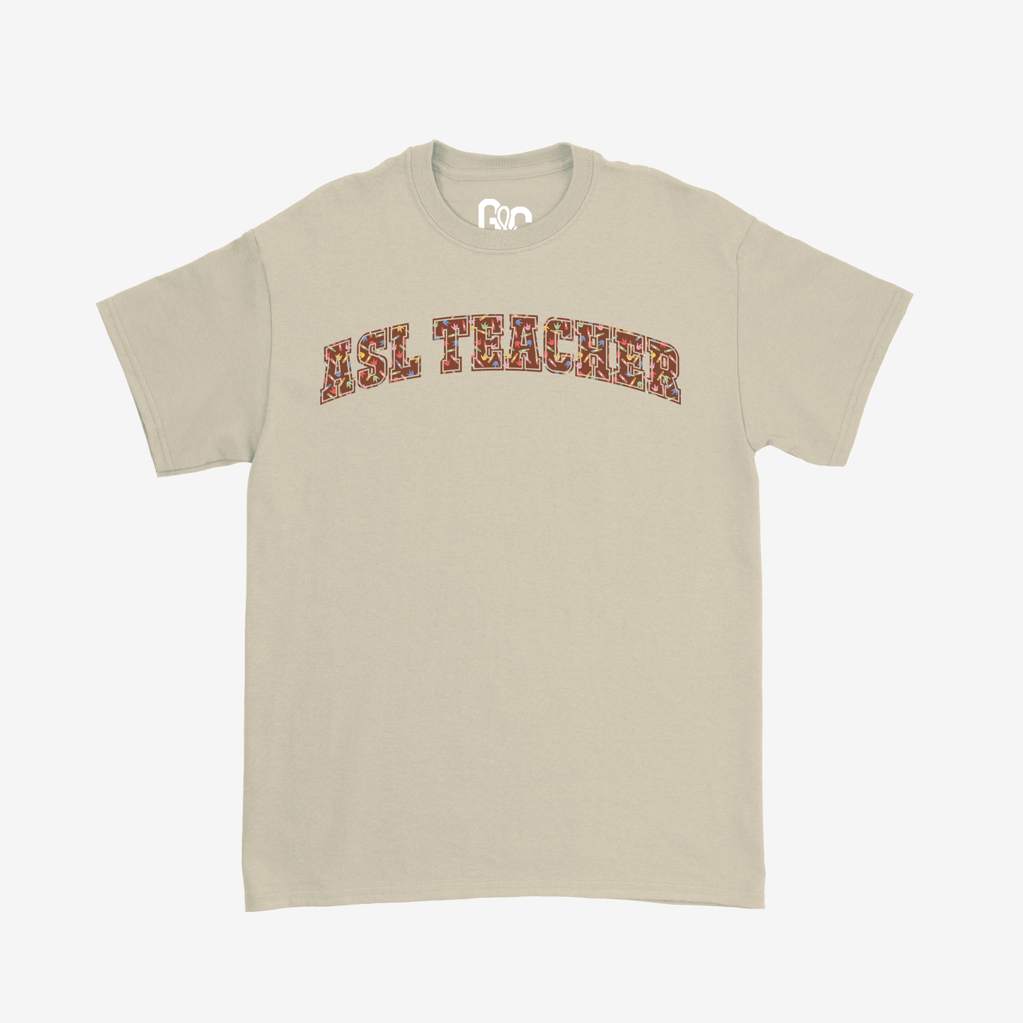 ASL Teacher Crayon Tee