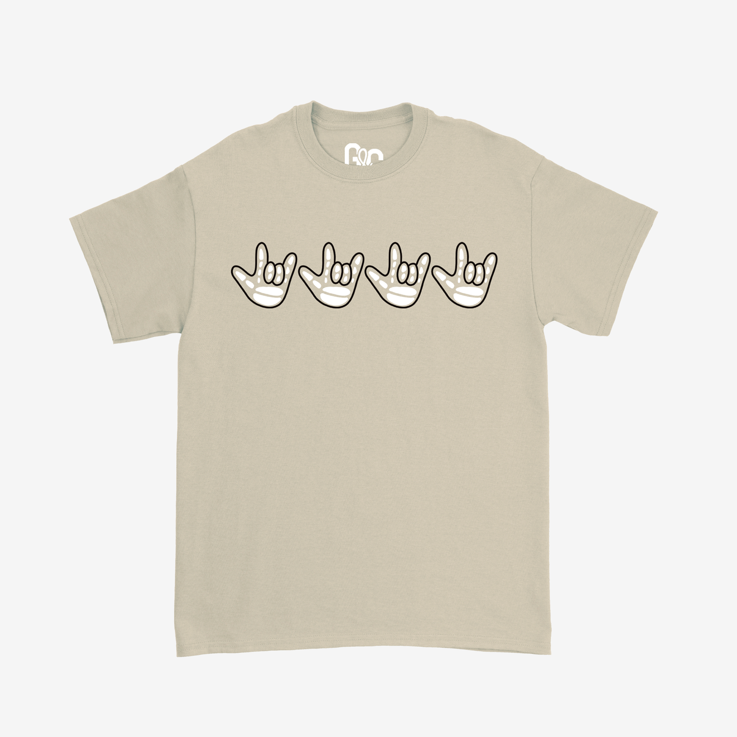 ILY Skeleton Tee