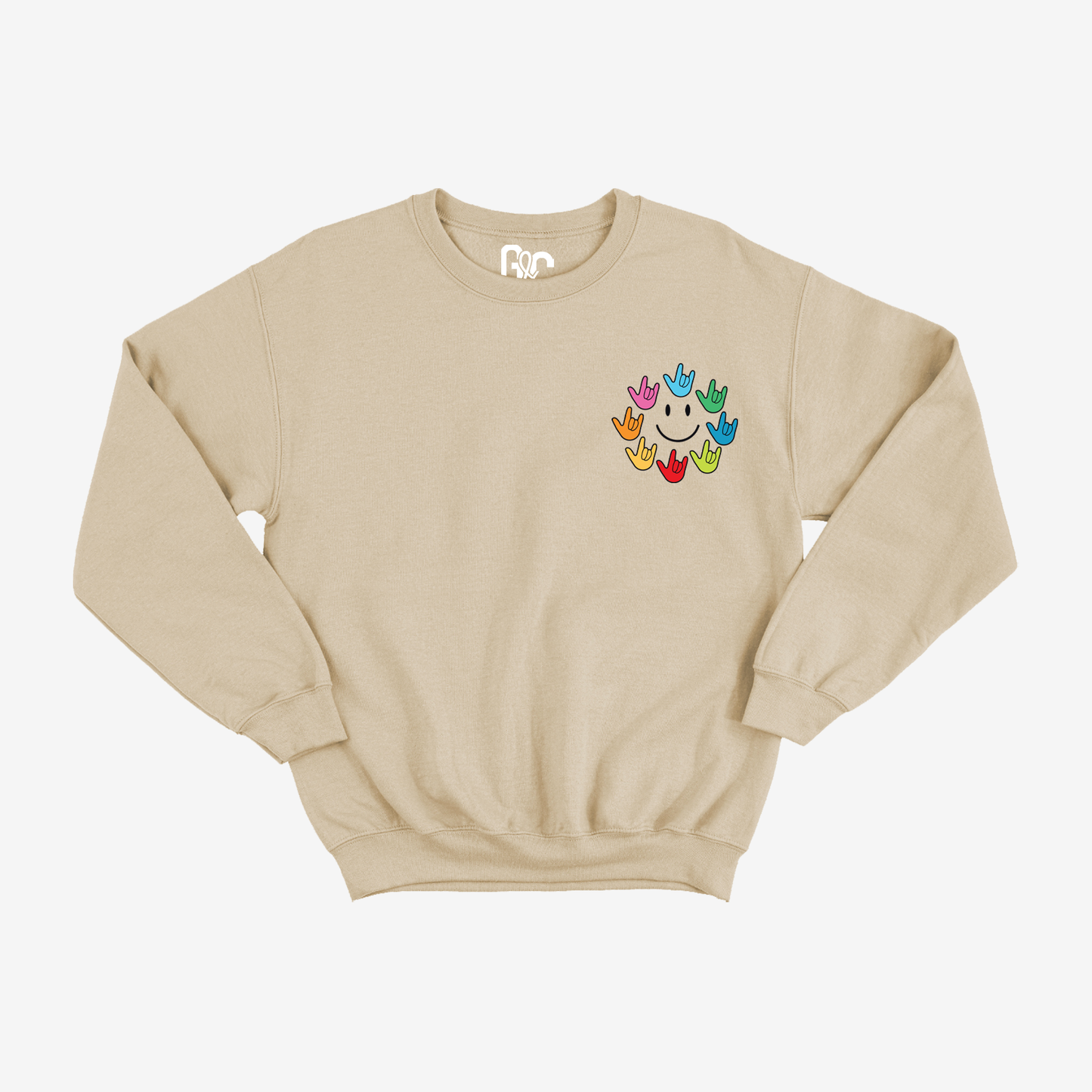 Smiley Wheel ILY Crewneck & Sweatpants Set