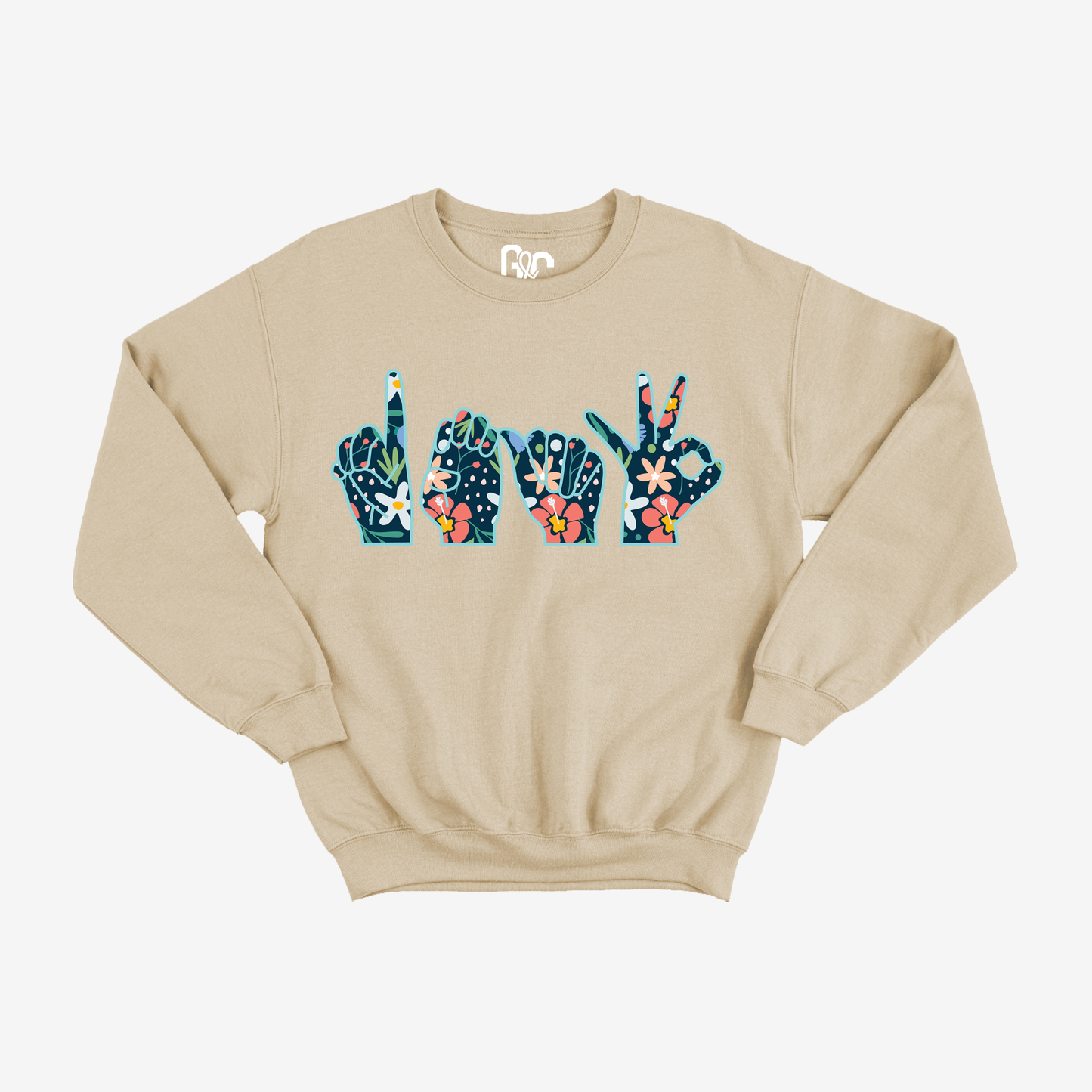 Deaf Flower Crewneck