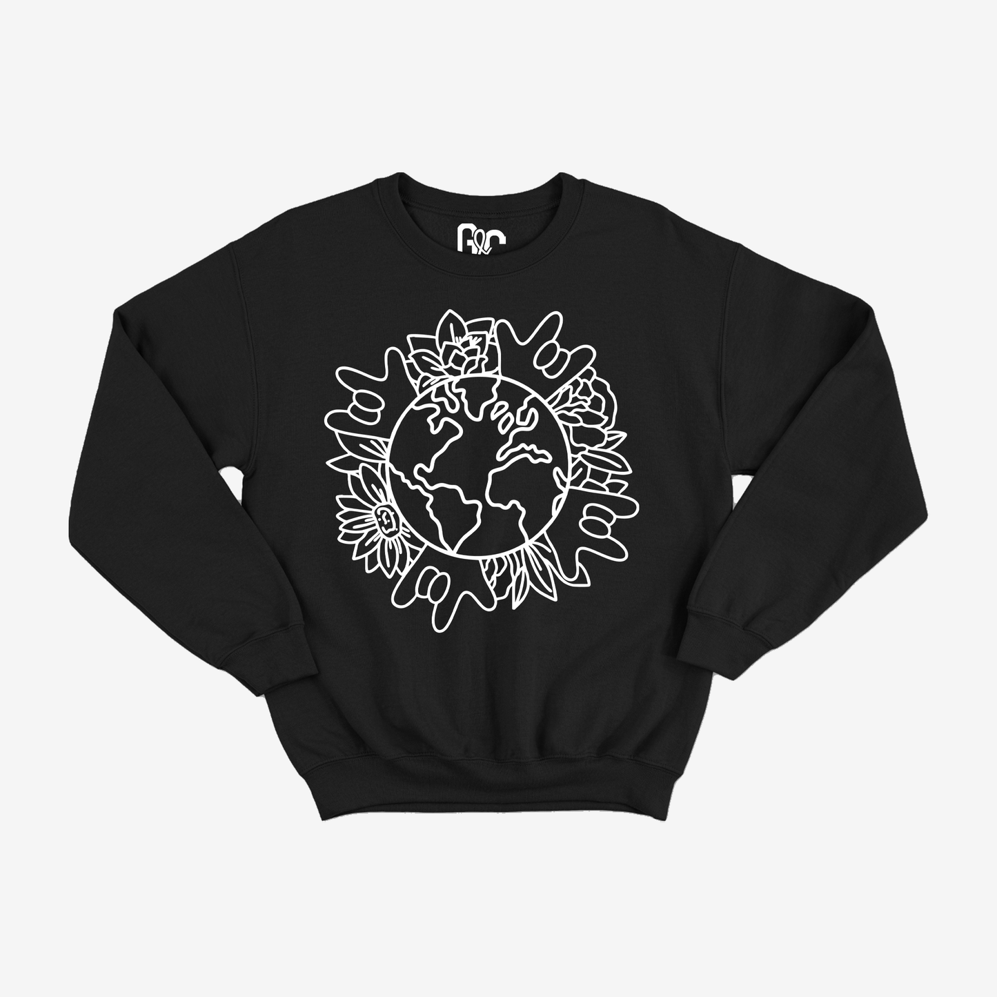 Flower Earth Crewneck