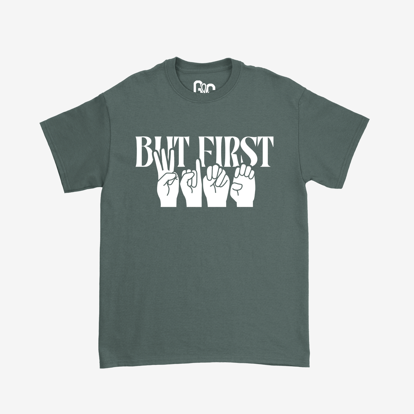 But First Wine tee