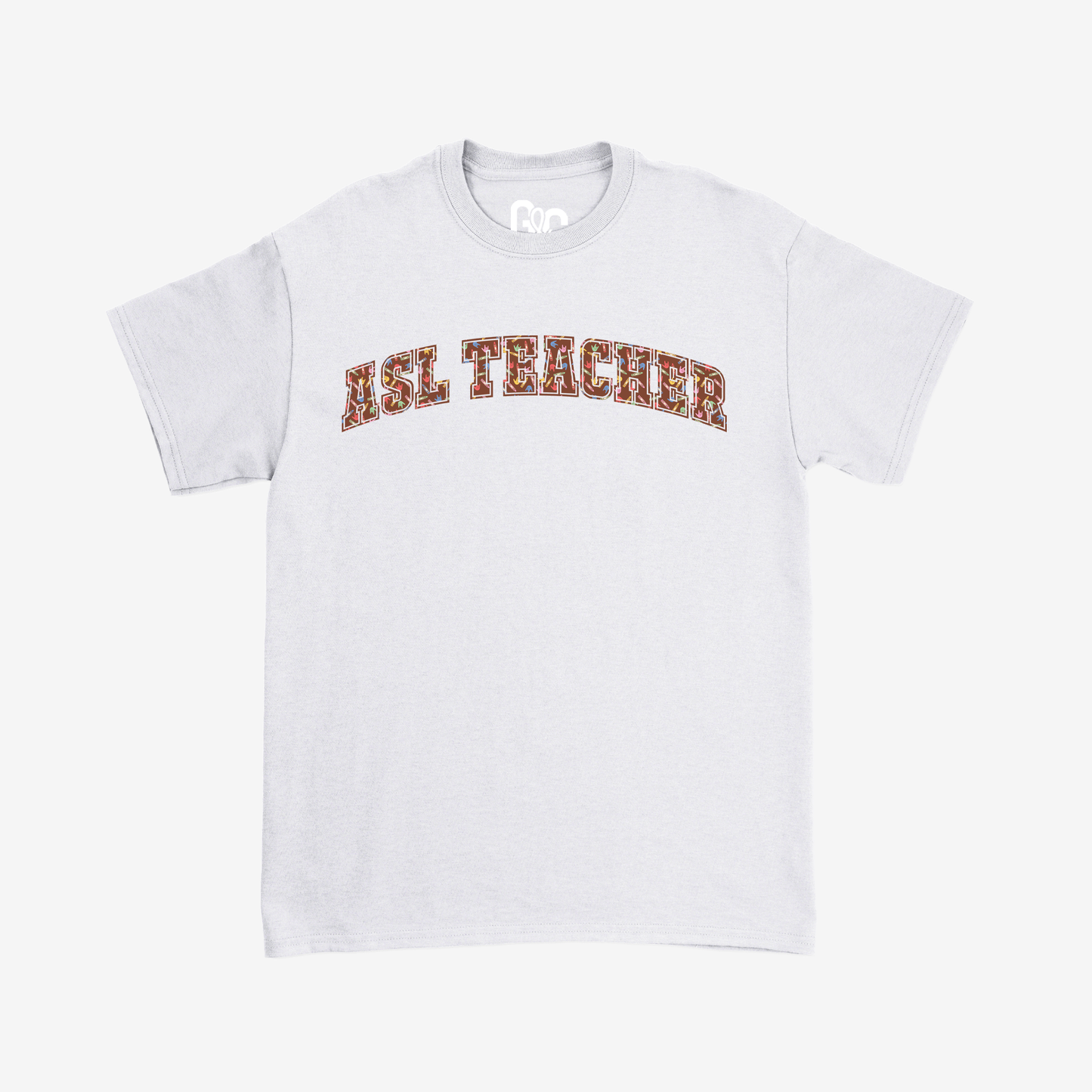 ASL Teacher Crayon Tee