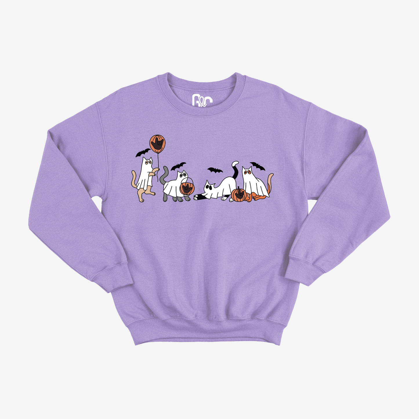 Cats Ghost Crewneck