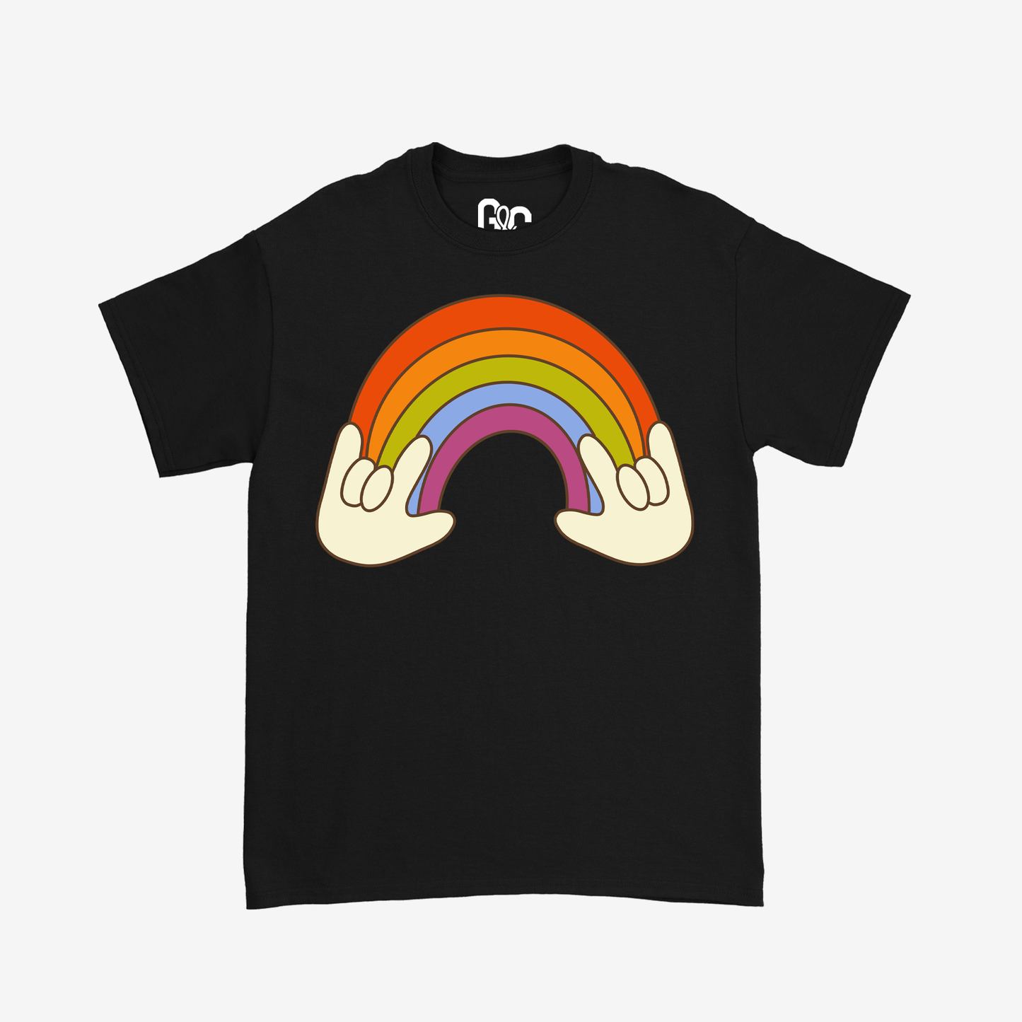 Retro ILY Rainbow Tee