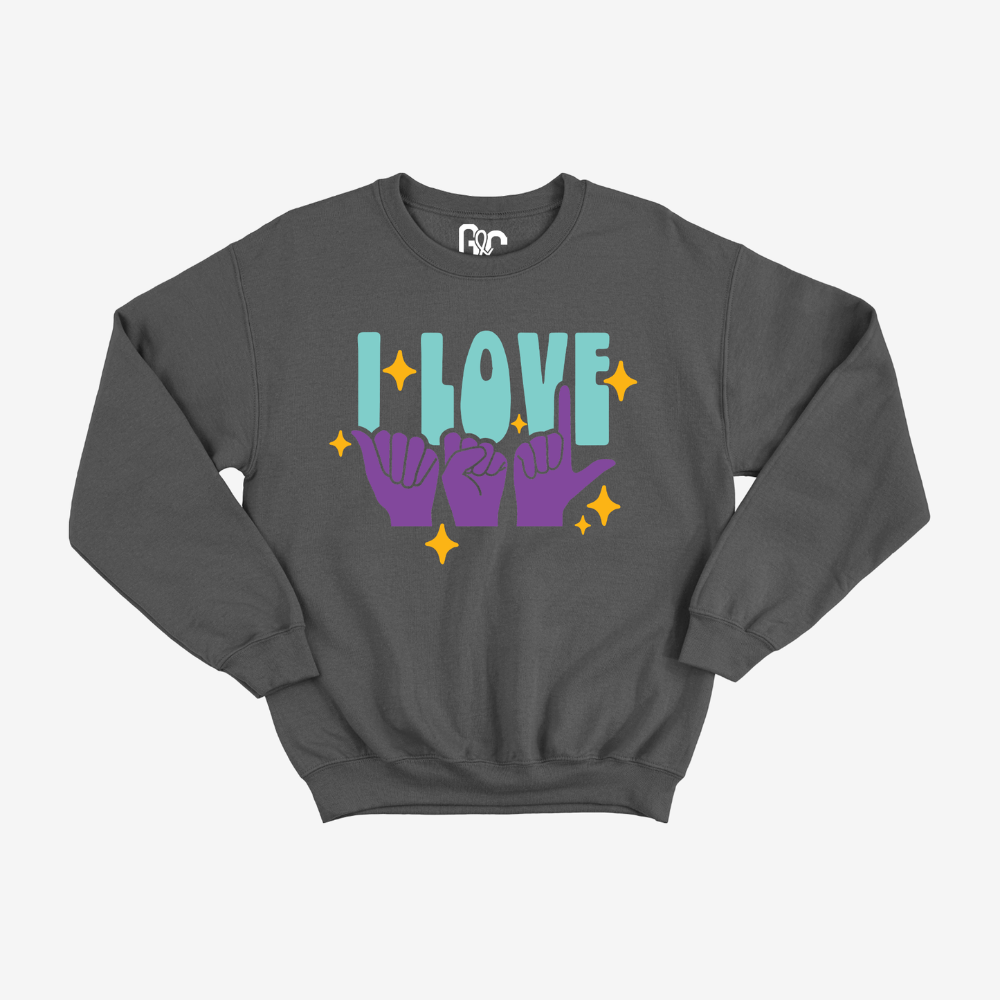 I love ASL Crewneck