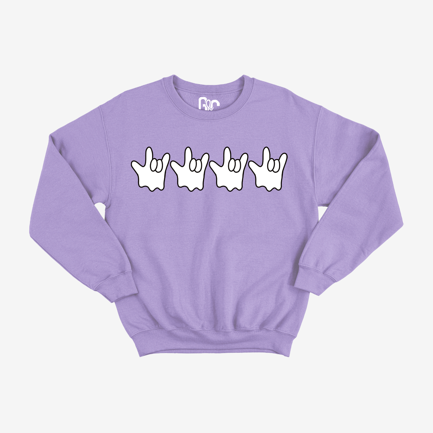 ILY Ghost Crewneck