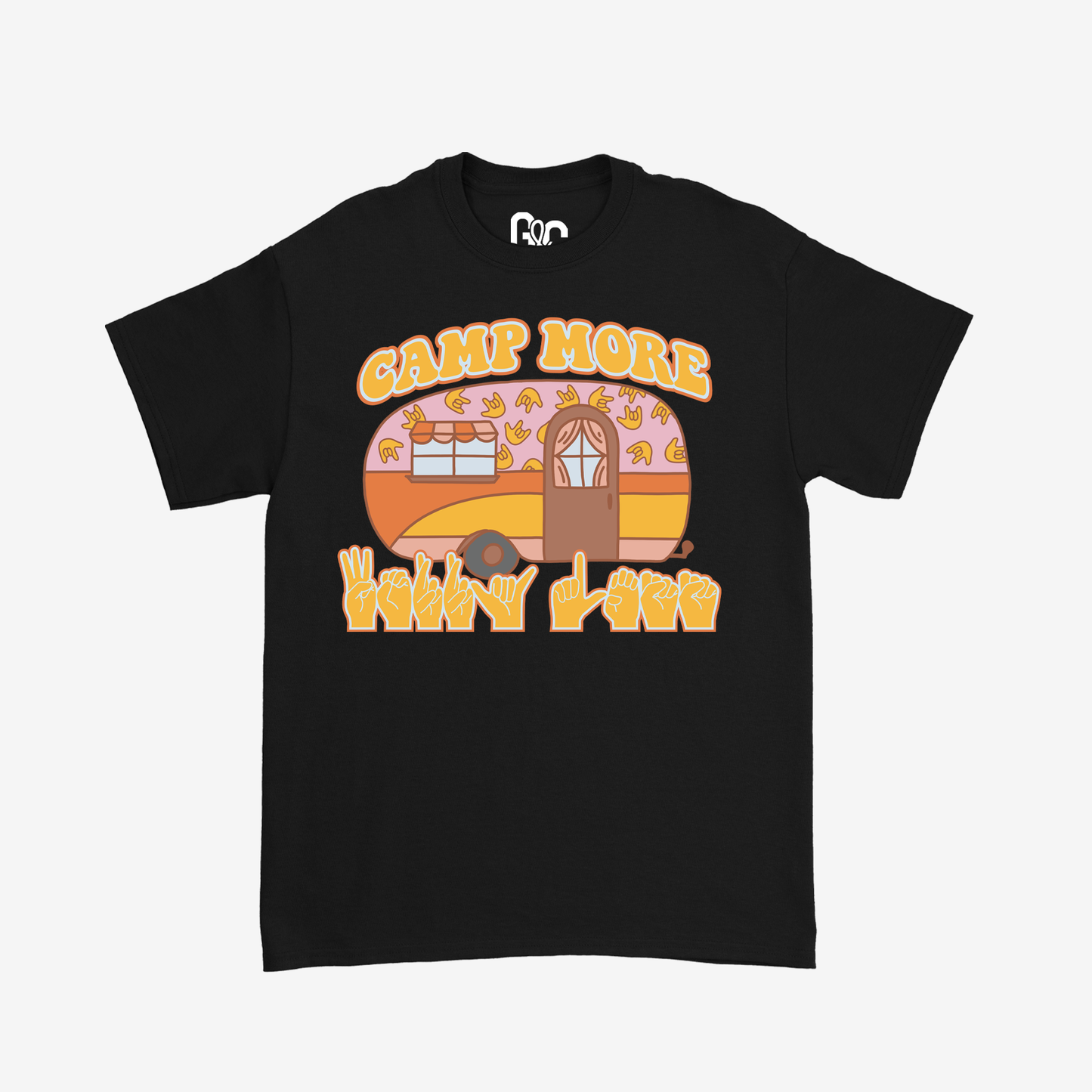 Camp More Worry less Tee