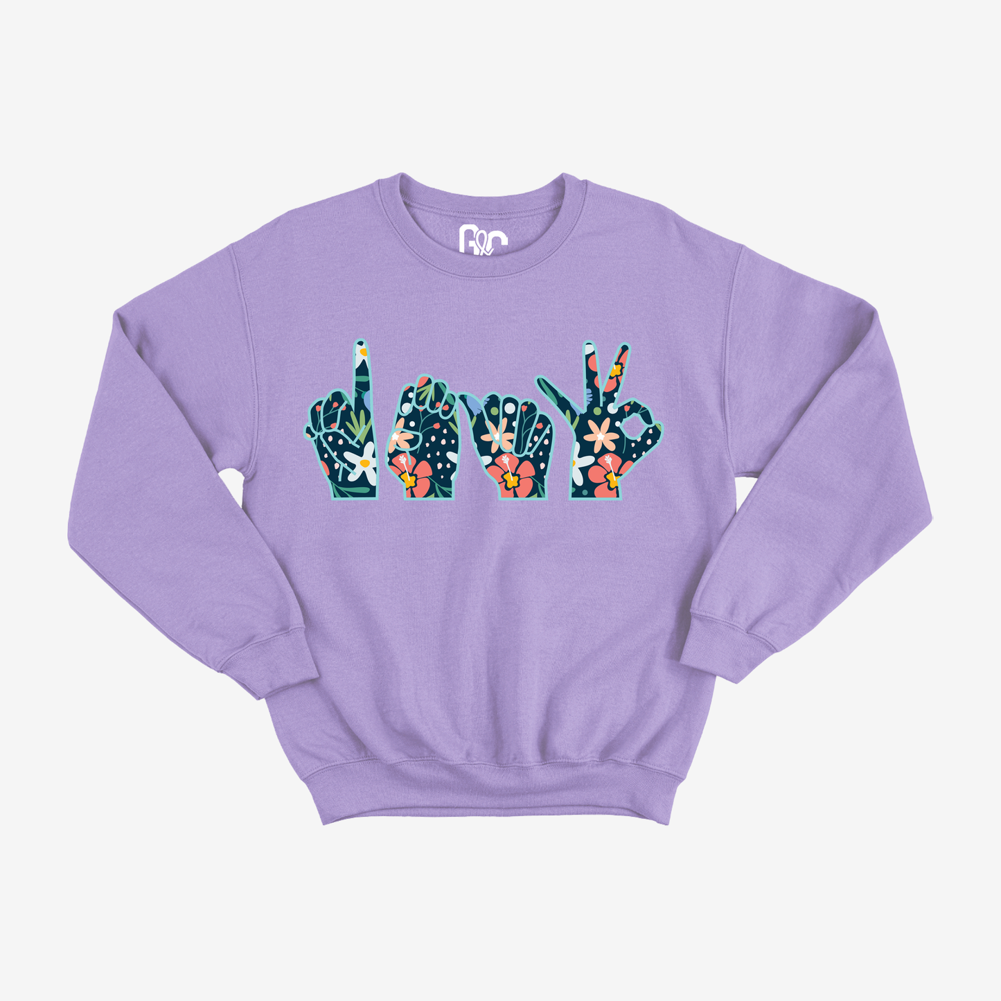 Deaf Flower Crewneck