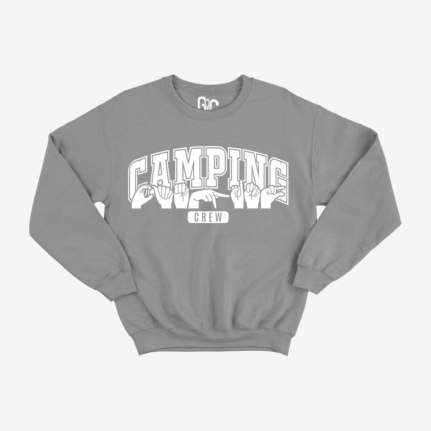 Camping crew Crewneck