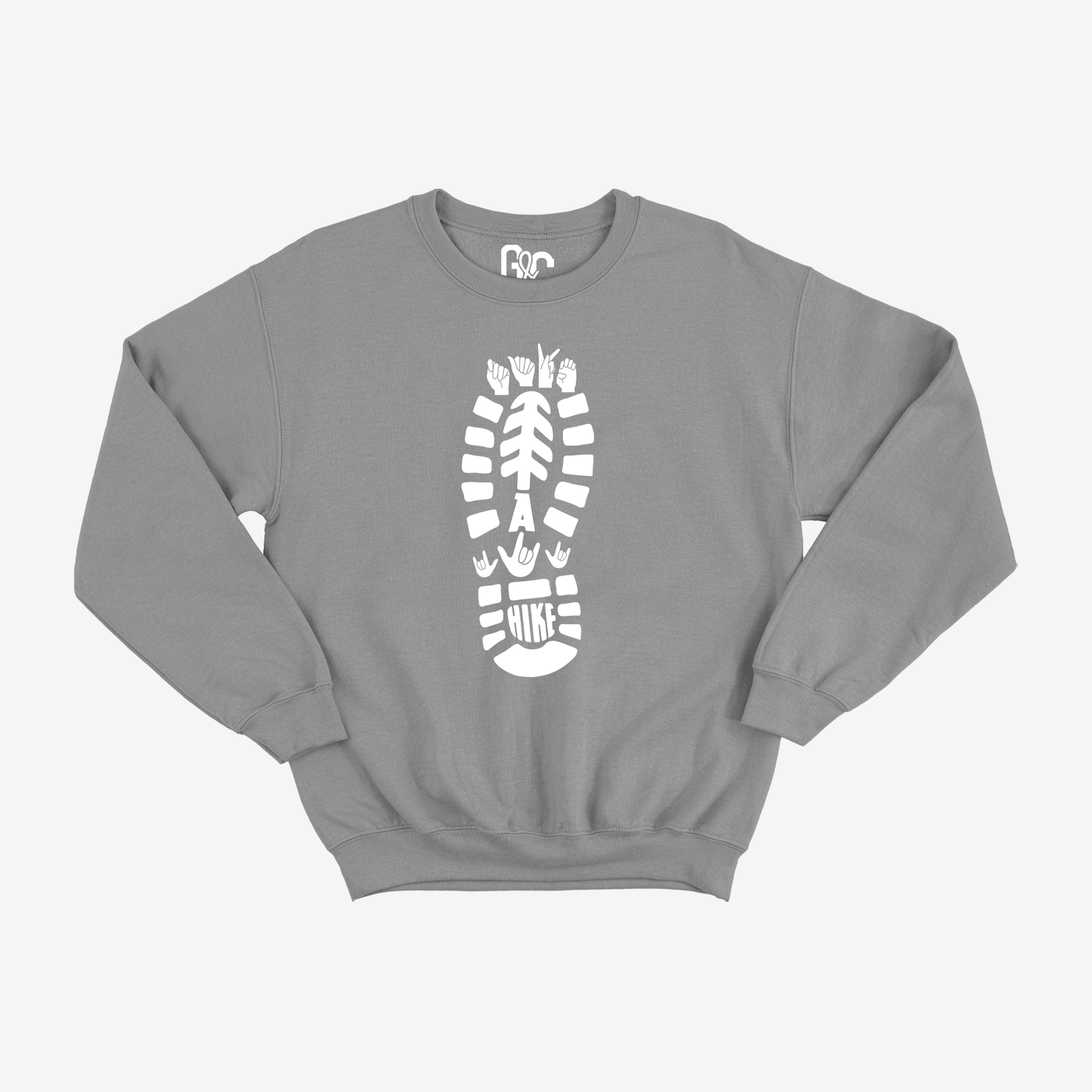 Take a hike Crewneck