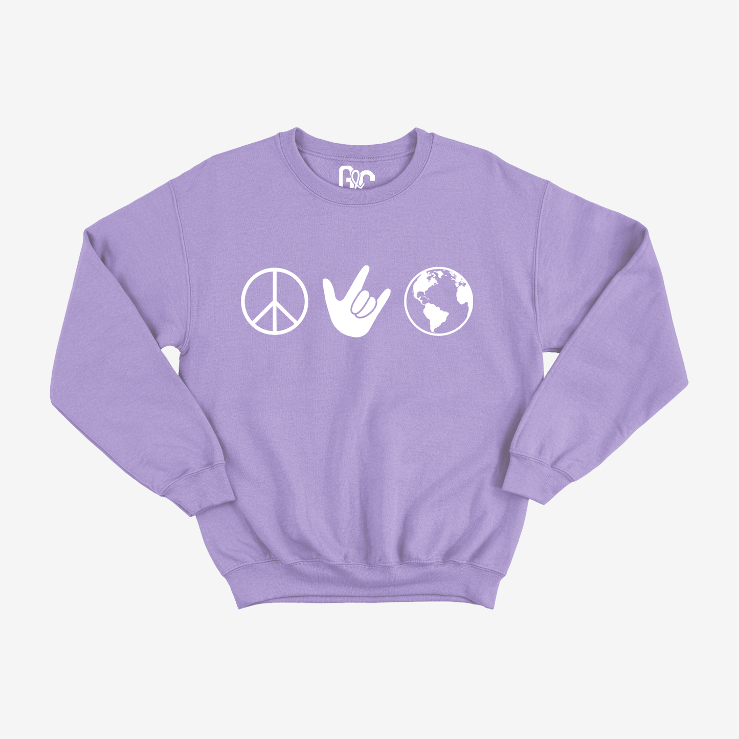 Peace ILY Crewneck