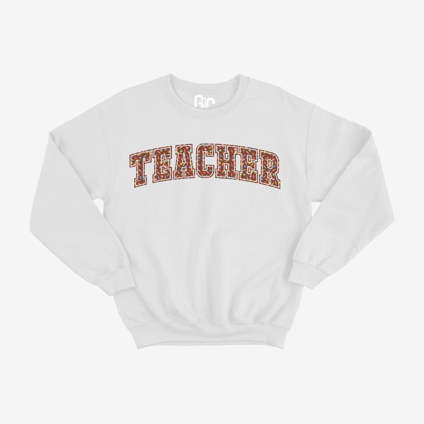 Teacher Crayon Crewneck