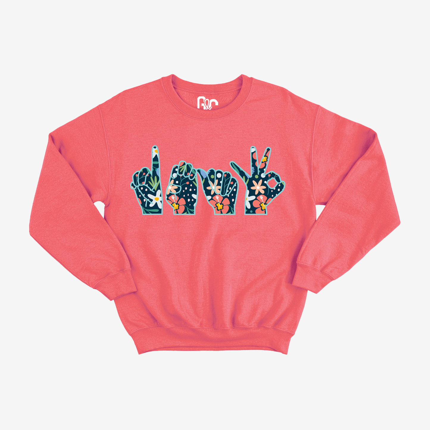 Deaf Flower Crewneck