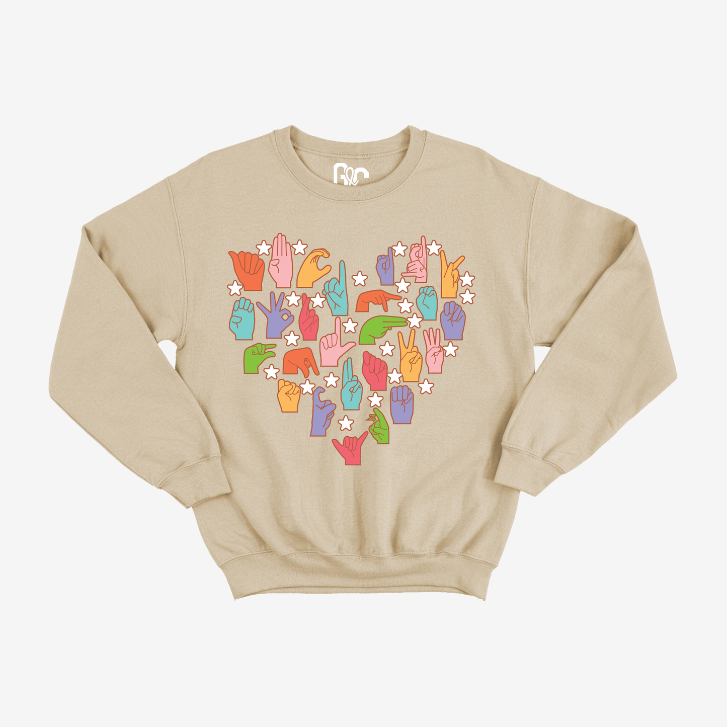 Heart of Alphabet Crewneck