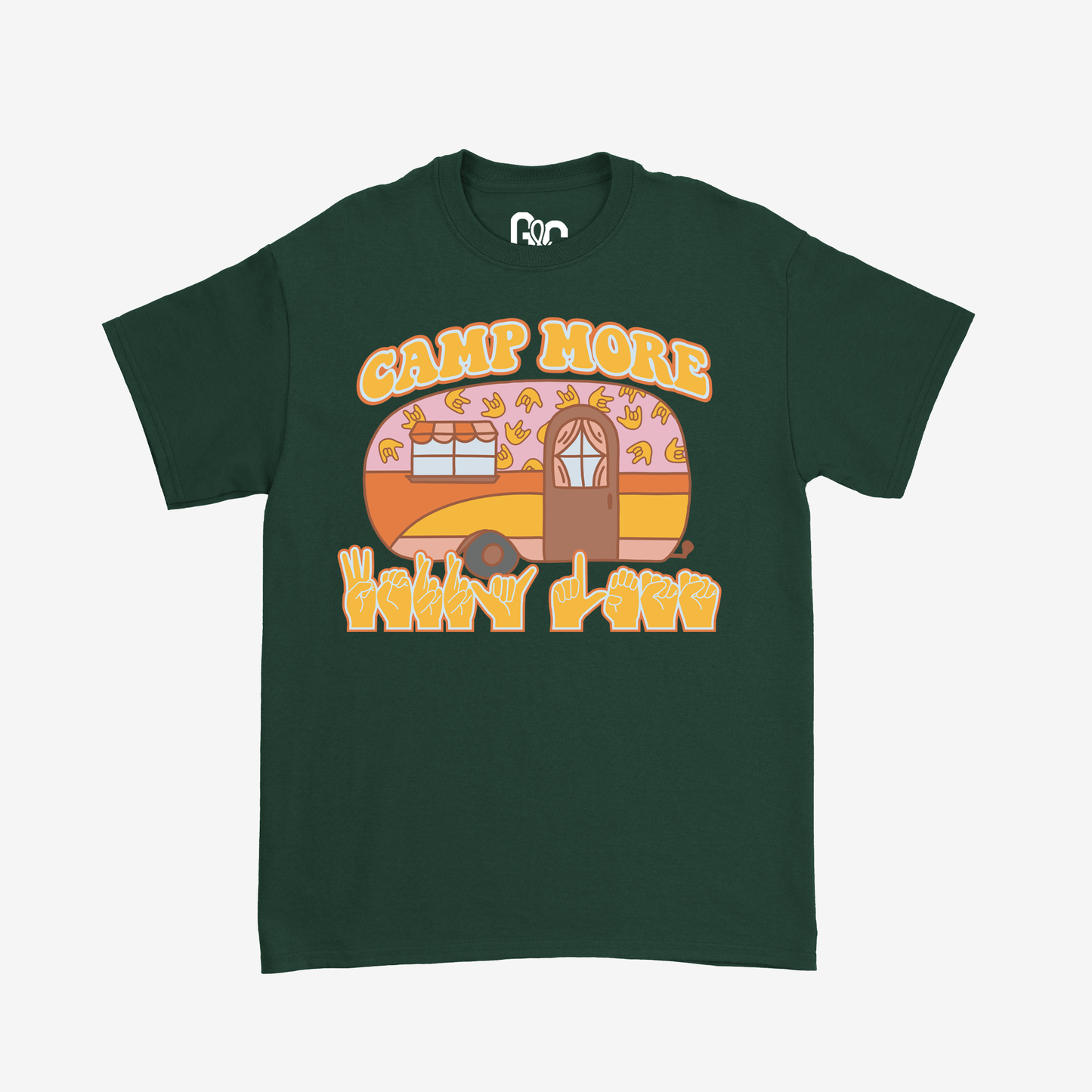 Camp More Worry less Tee