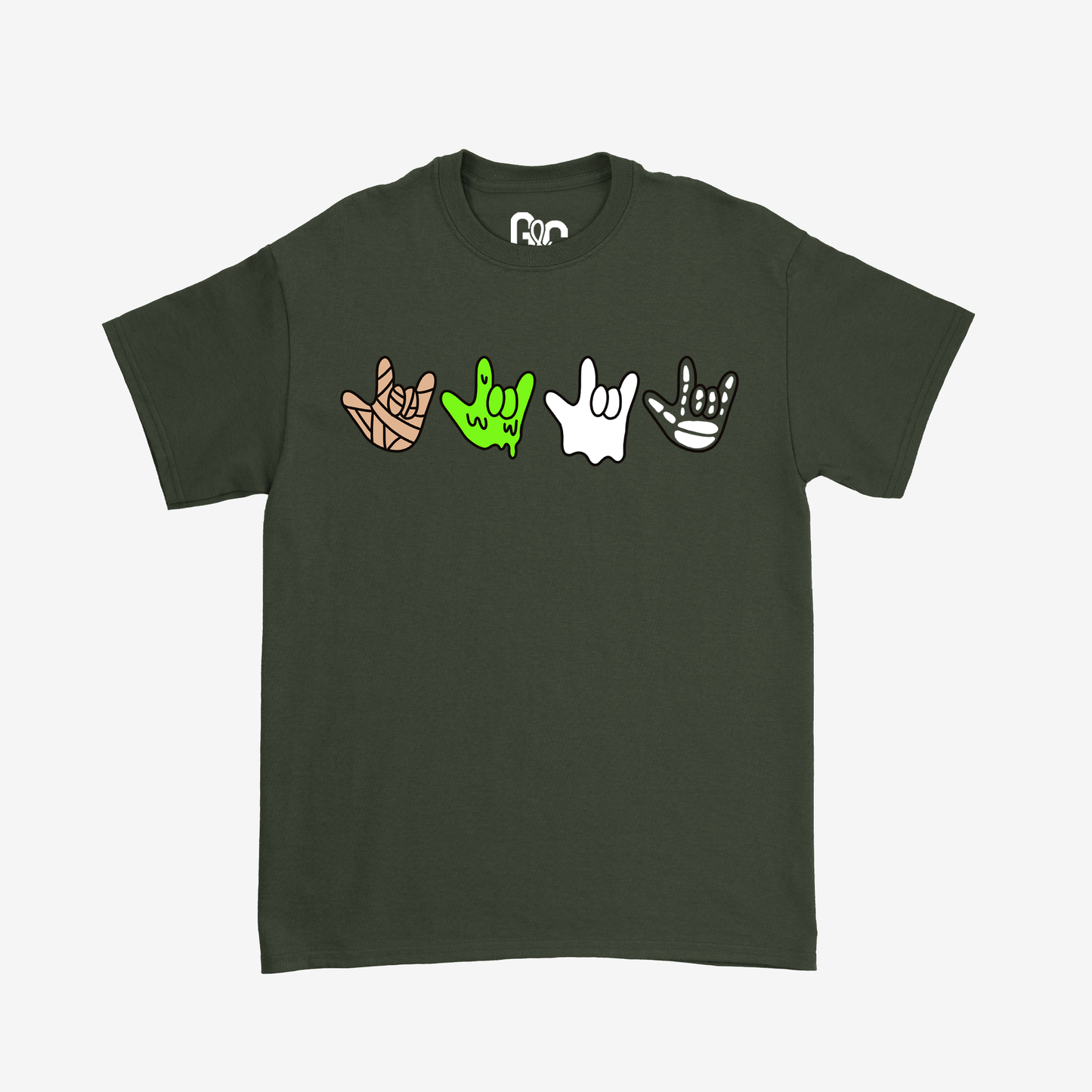 ILY halloween Pattern Tee