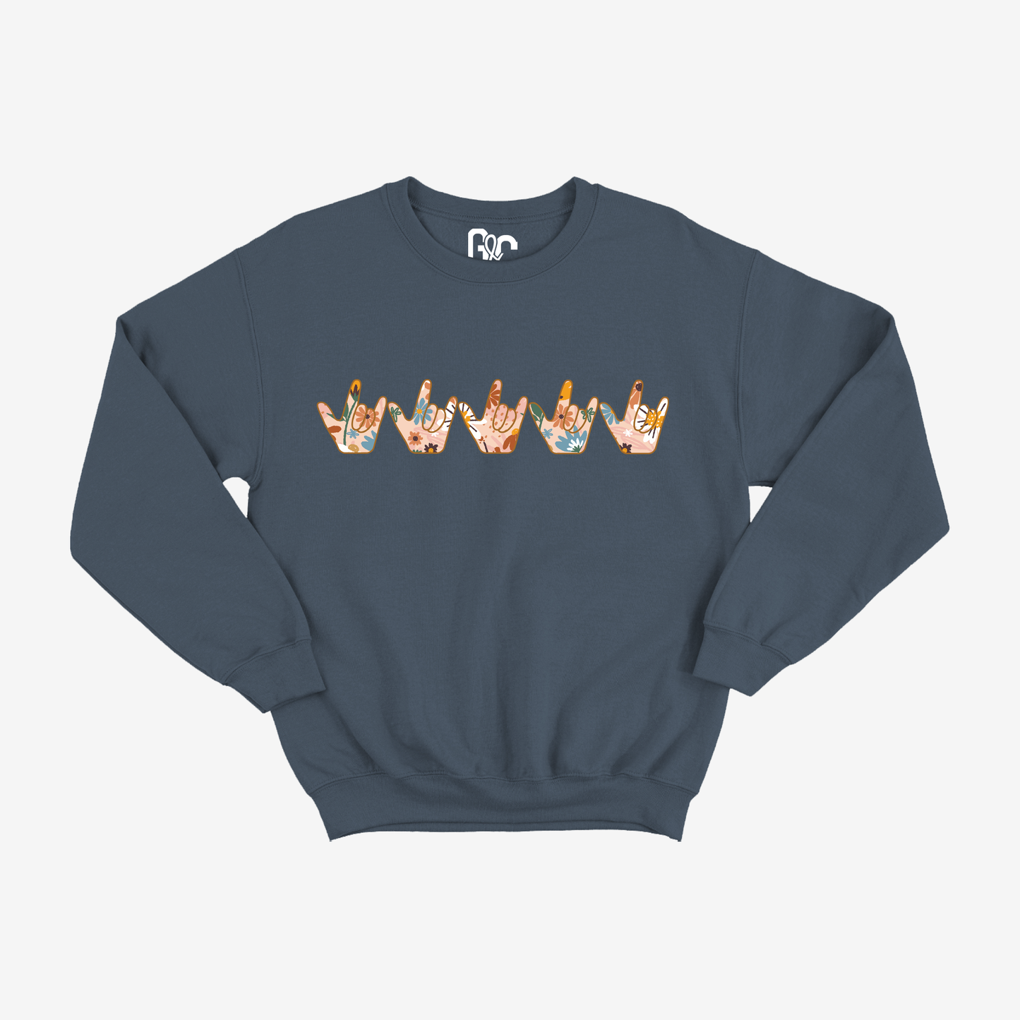 Blooming ILY Crewneck