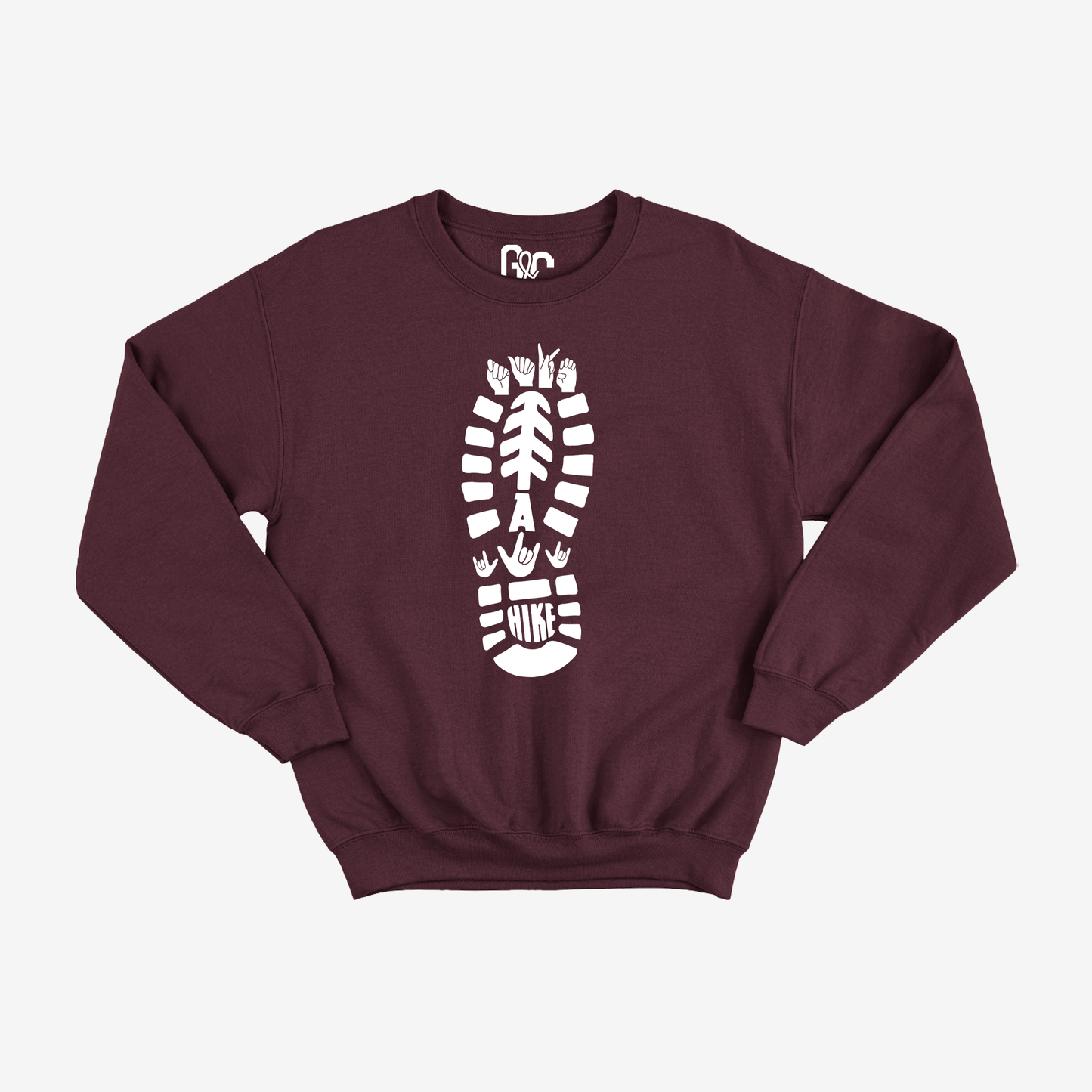 Take a hike Crewneck