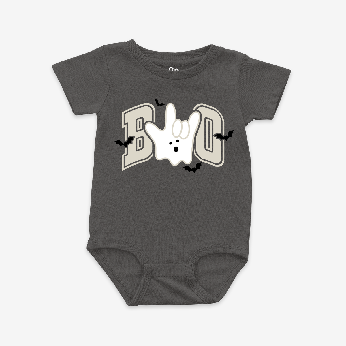 Boo & ILY Ghost Onesie Tee