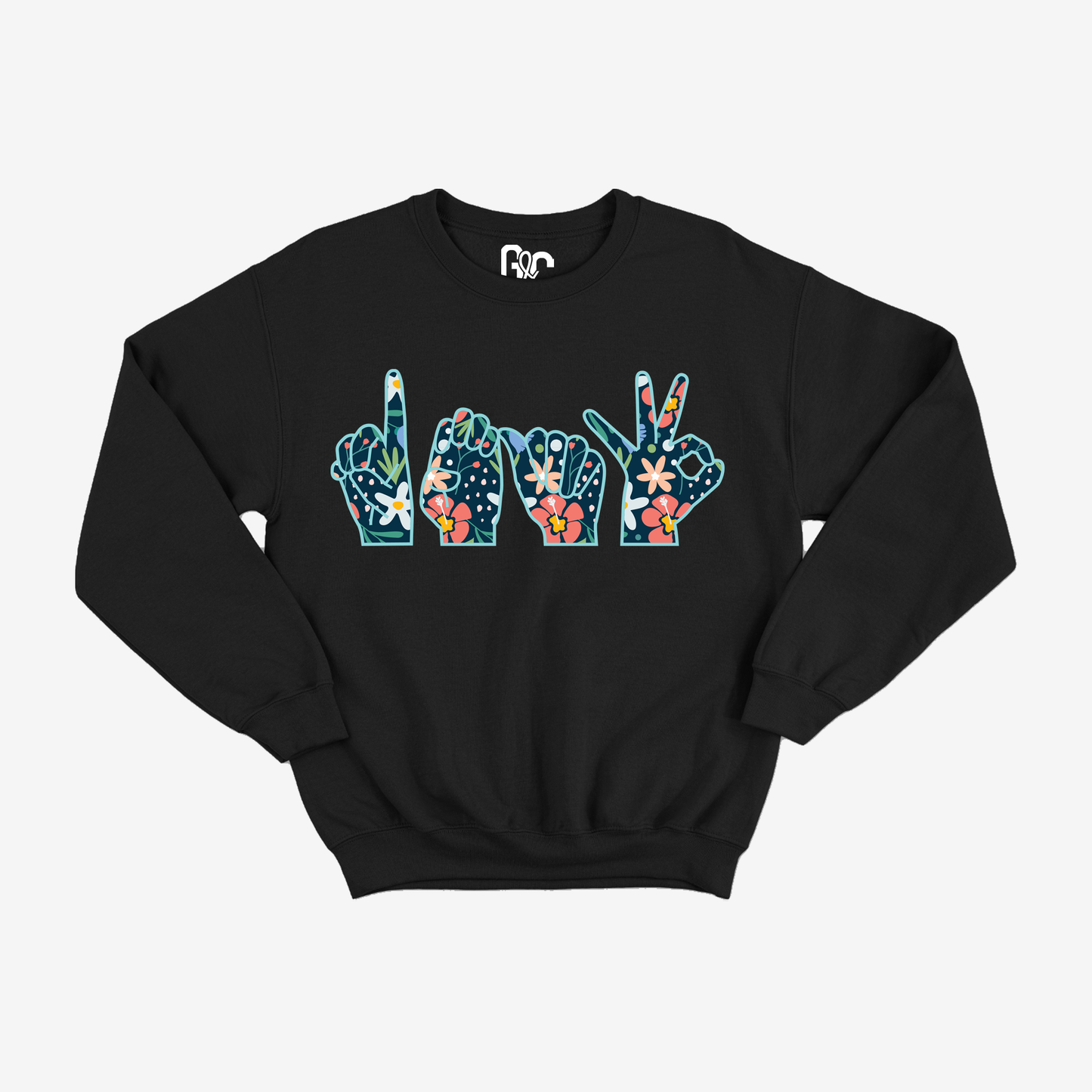 Deaf Flower Crewneck