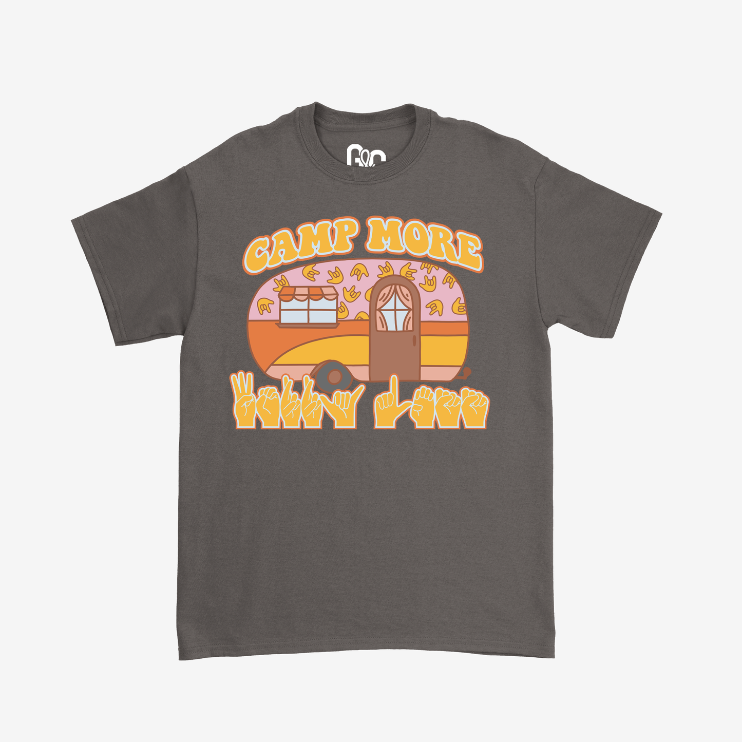 Camp More Worry less Tee
