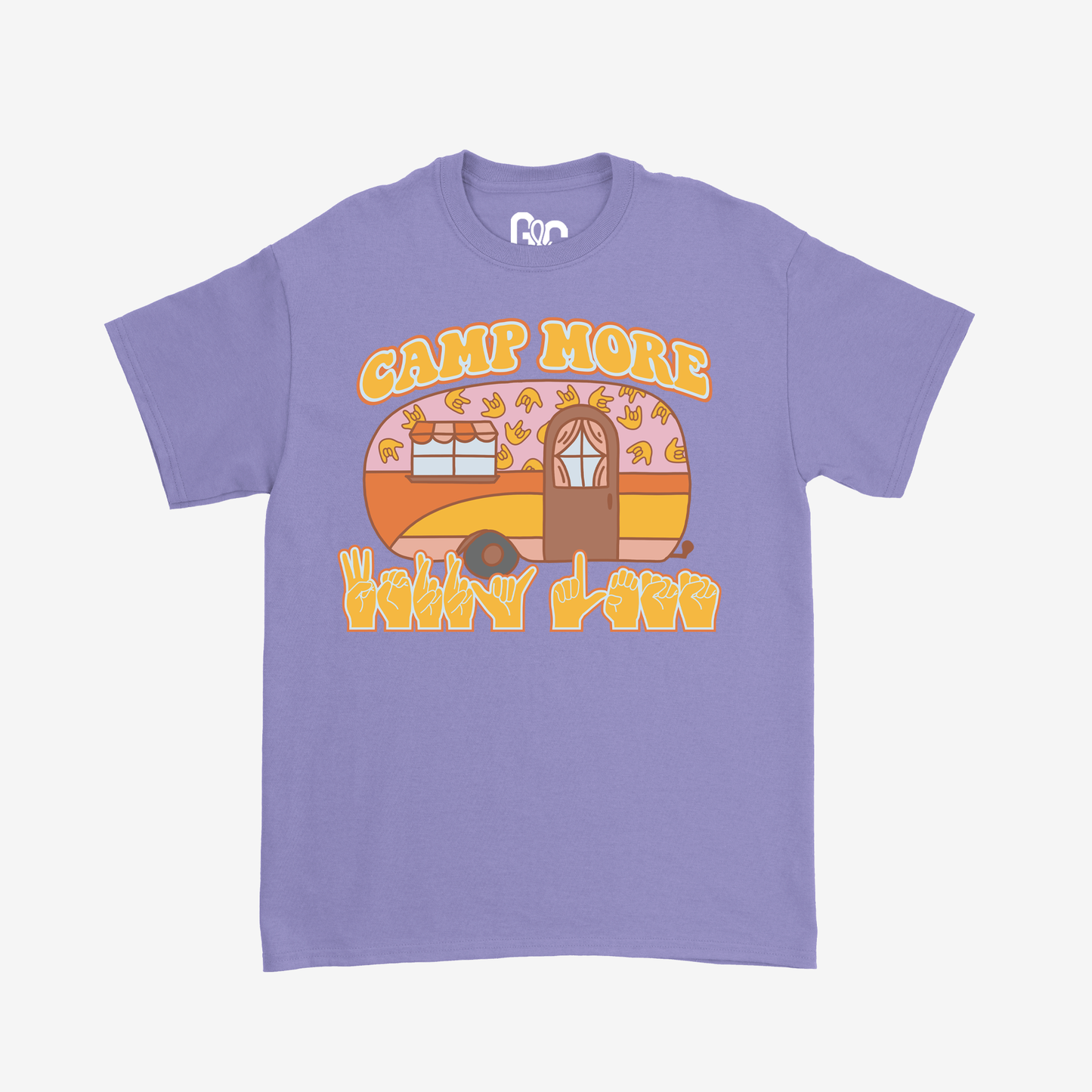 Camp More Worry less Tee