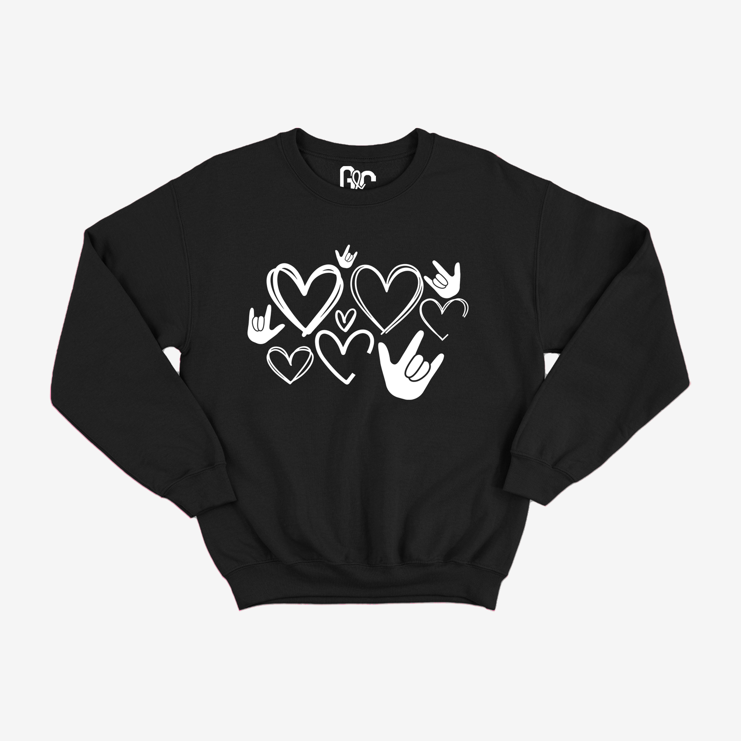 Valentine's ILY Youth Crewneck