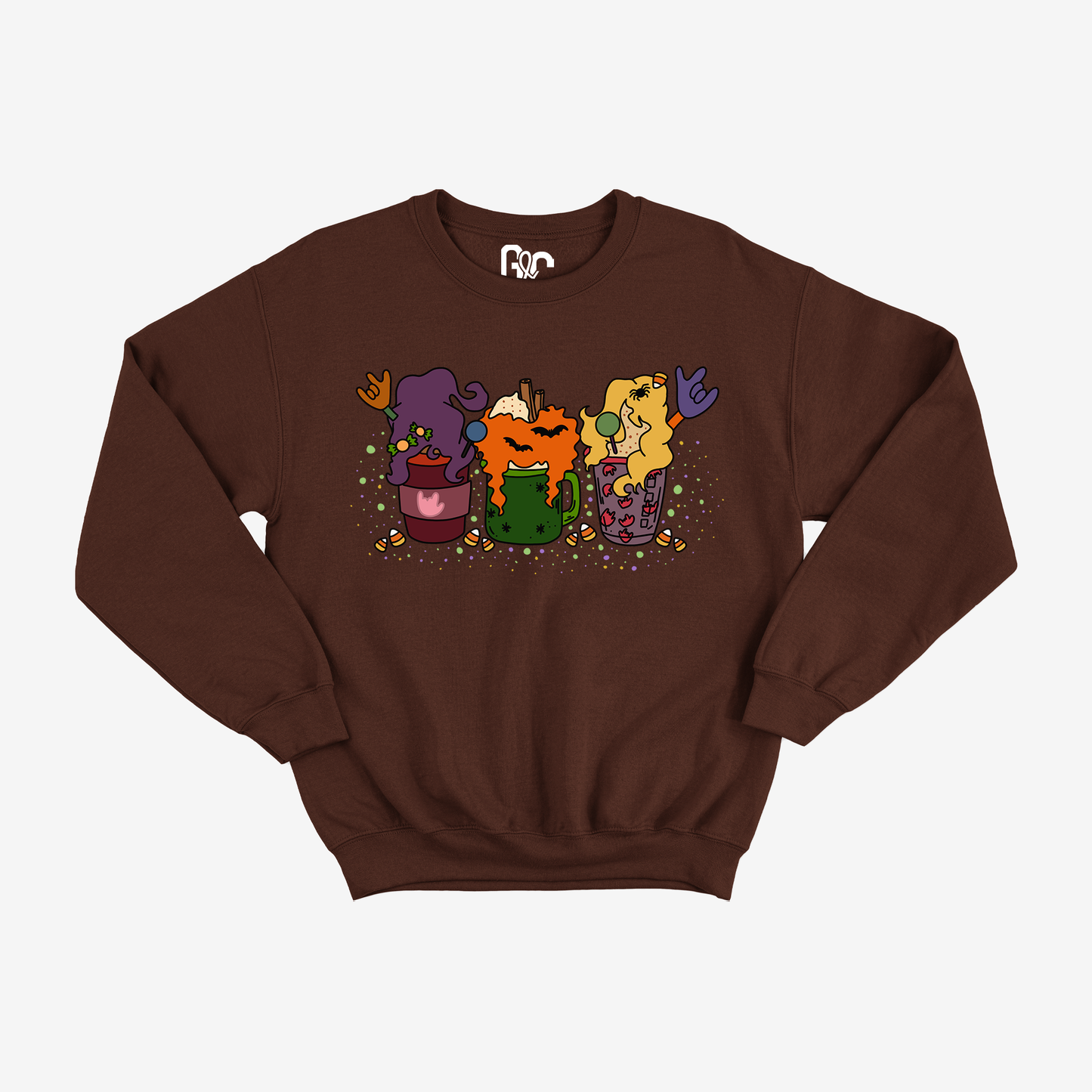 Houcs Pocus Halloween Coffee Crewneck