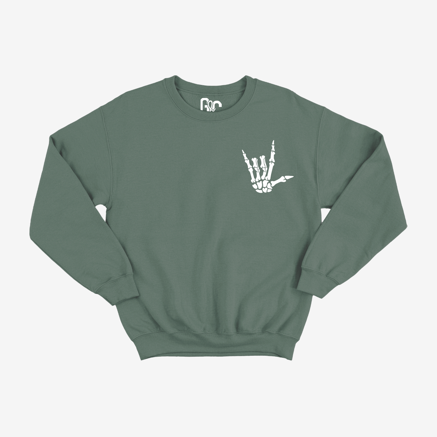 Skeleton ILY Crewneck