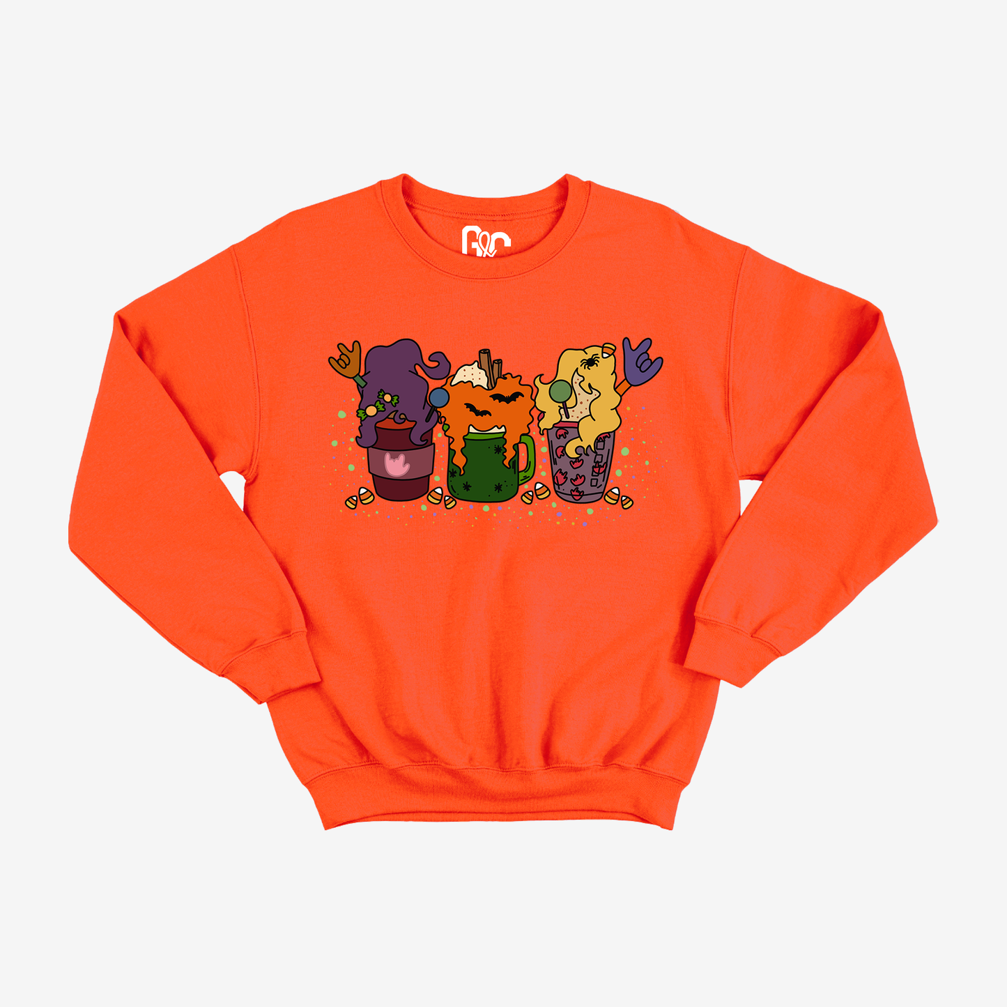 Houcs Pocus Halloween Coffee Crewneck