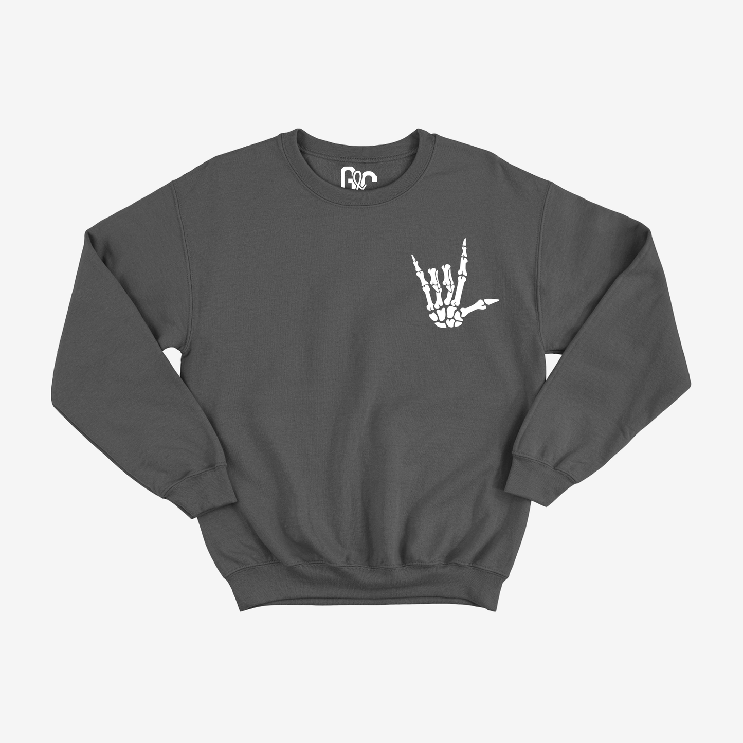 Skeleton ILY Crewneck